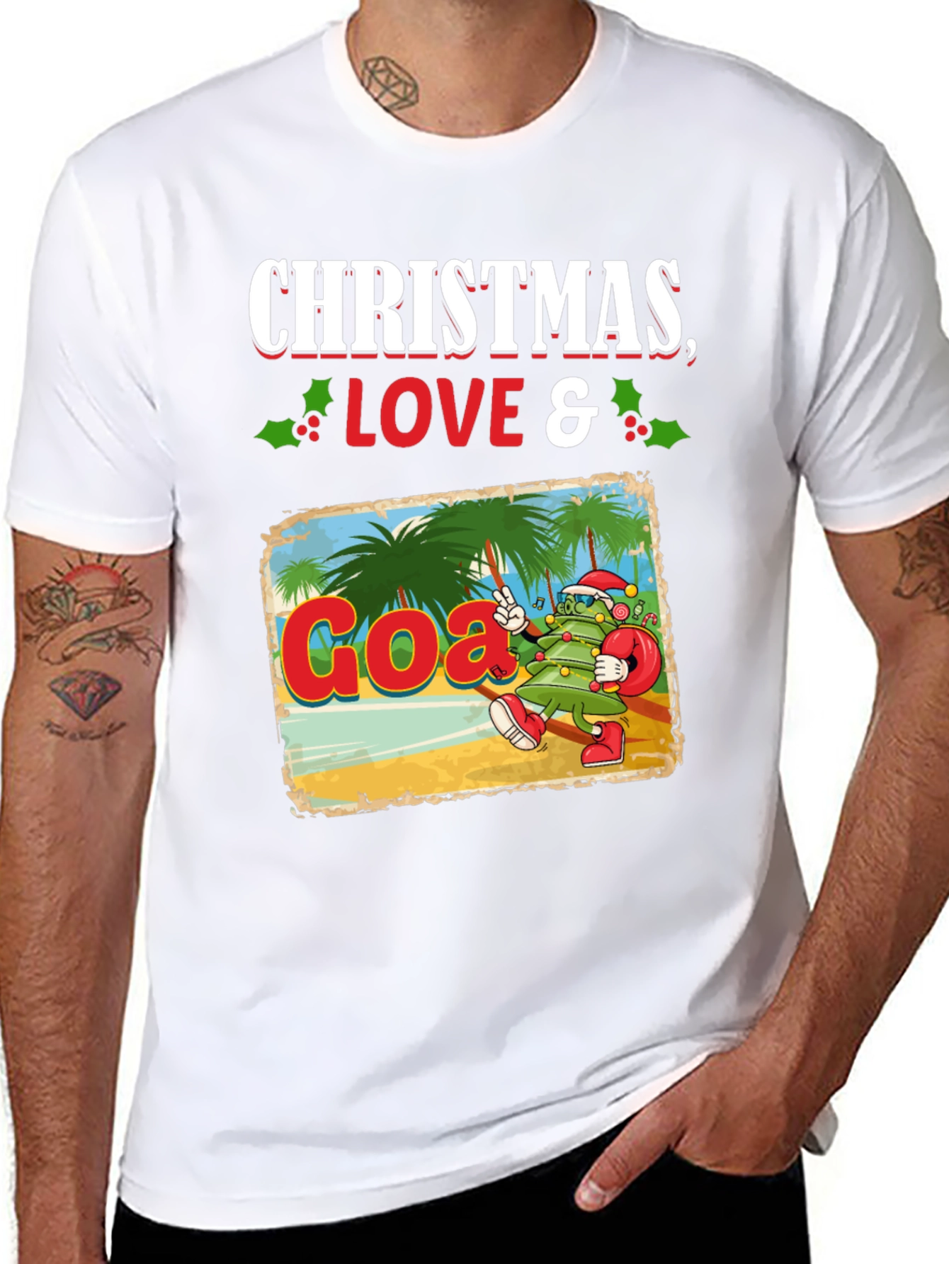 Christmas Love & Goa T-Shirt