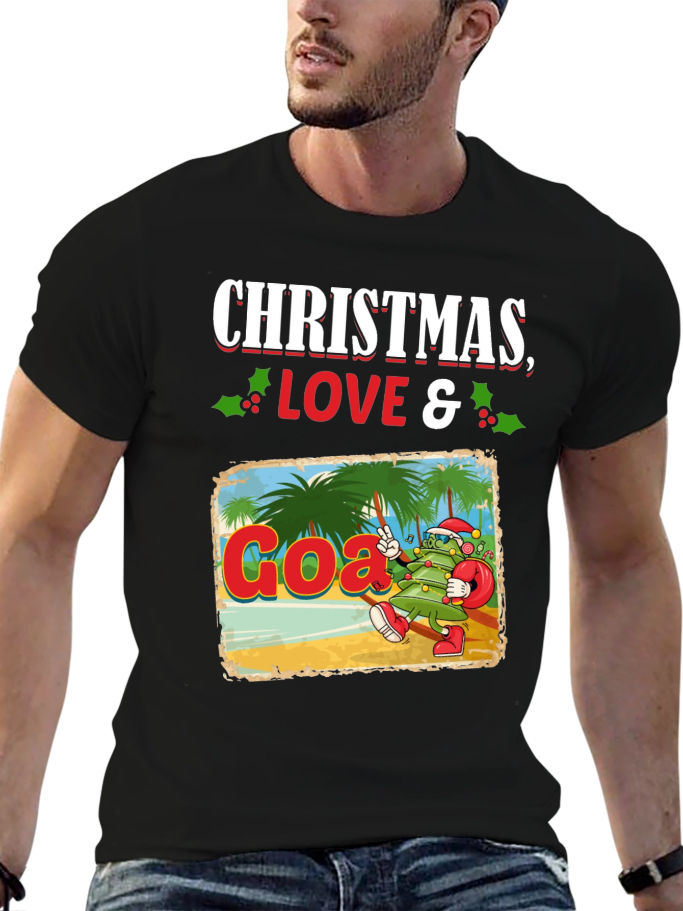 Christmas Love & Goa T-Shirt