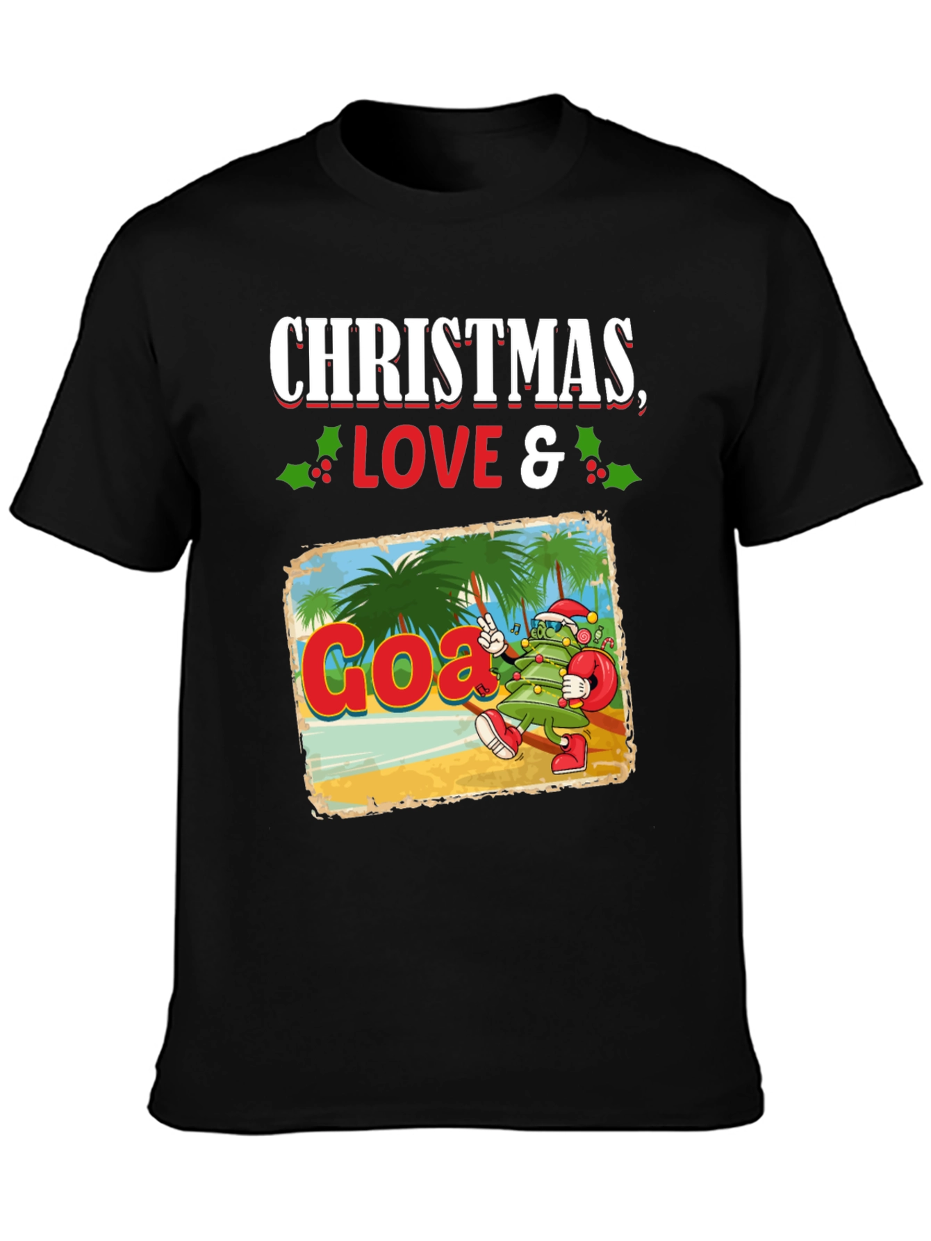 Christmas Love & Goa T-Shirt