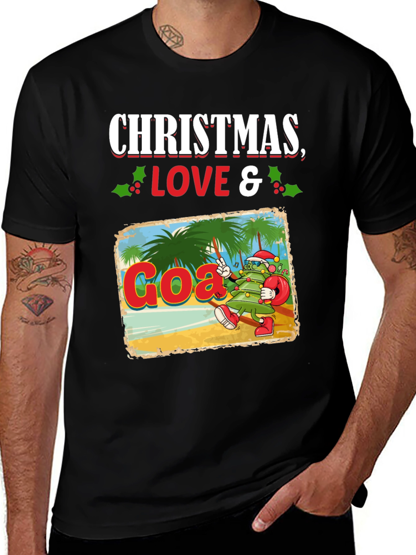 Christmas Love & Goa T-Shirt
