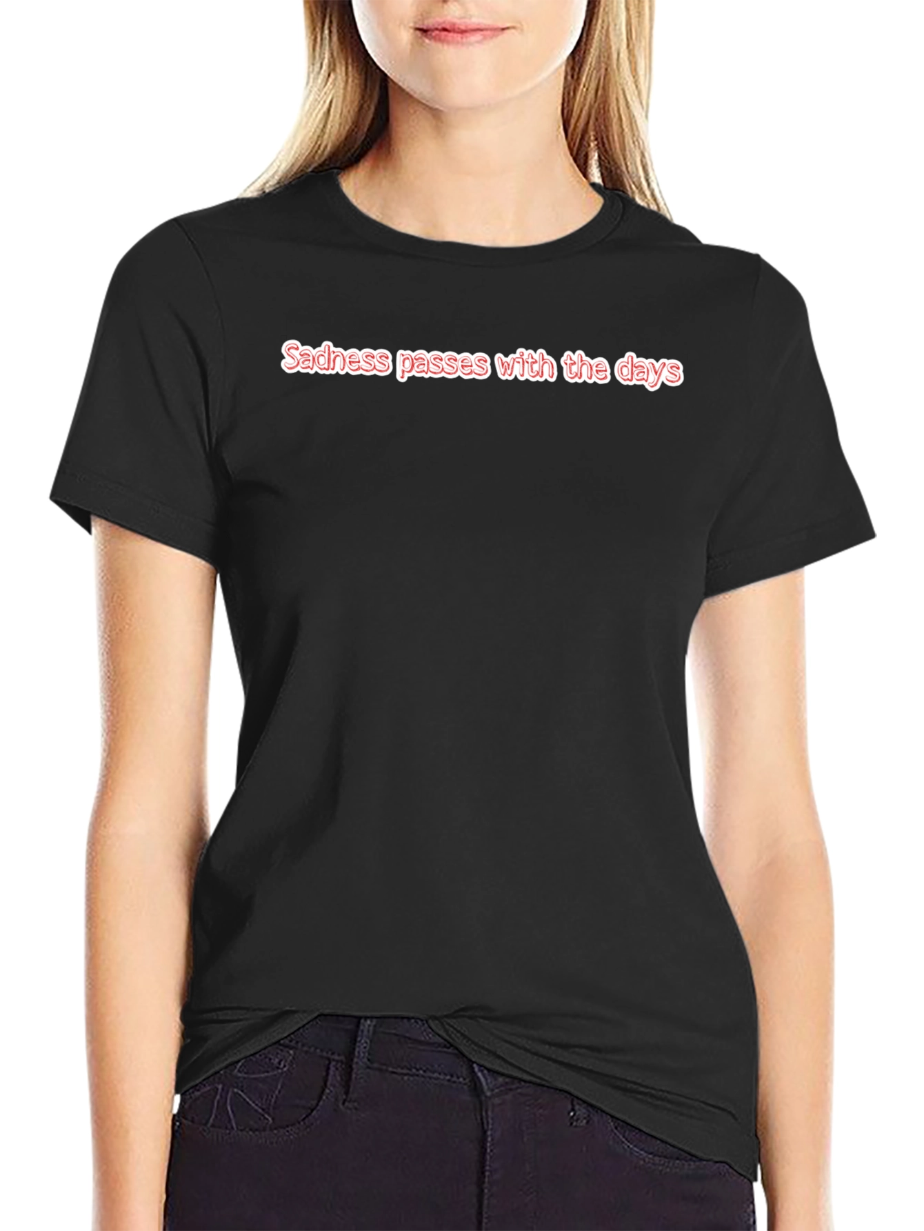 Sadness Passes T-Shirt - Comfort & Style