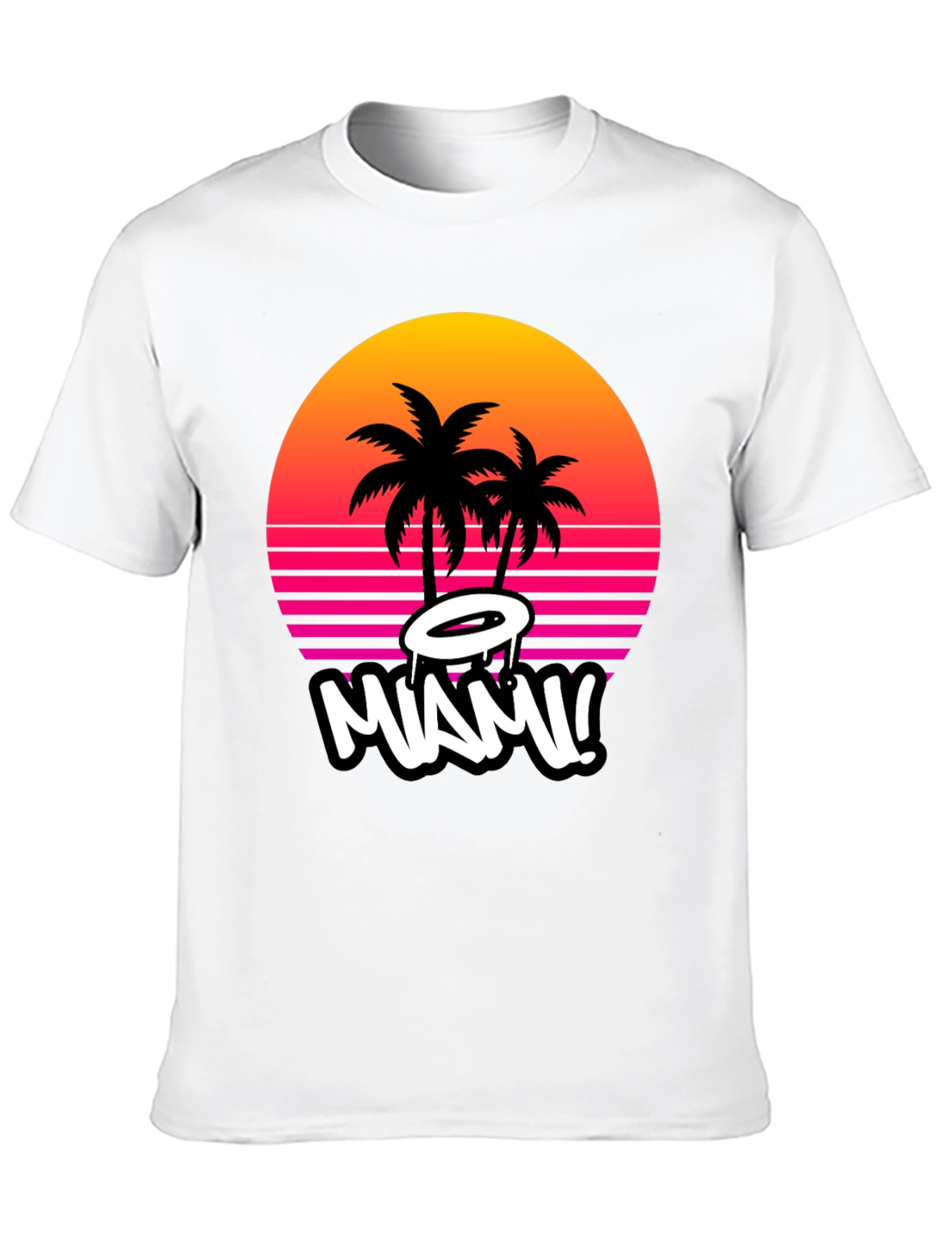Miami Sunset Graphic Tee