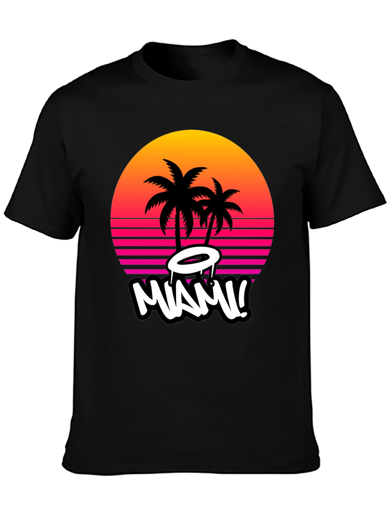 Miami Sunset Graphic Tee