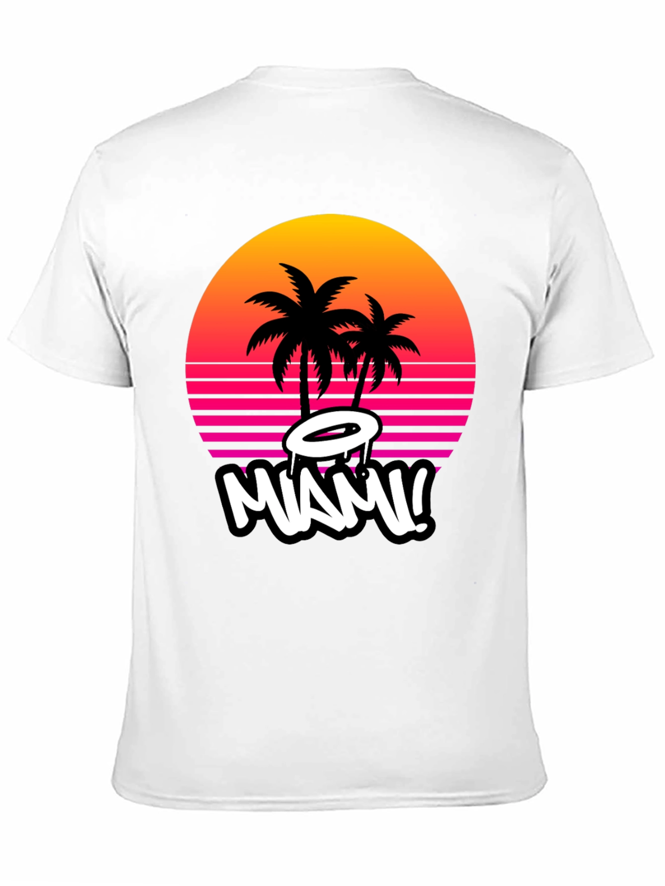 Miami Sunset Graphic Tee