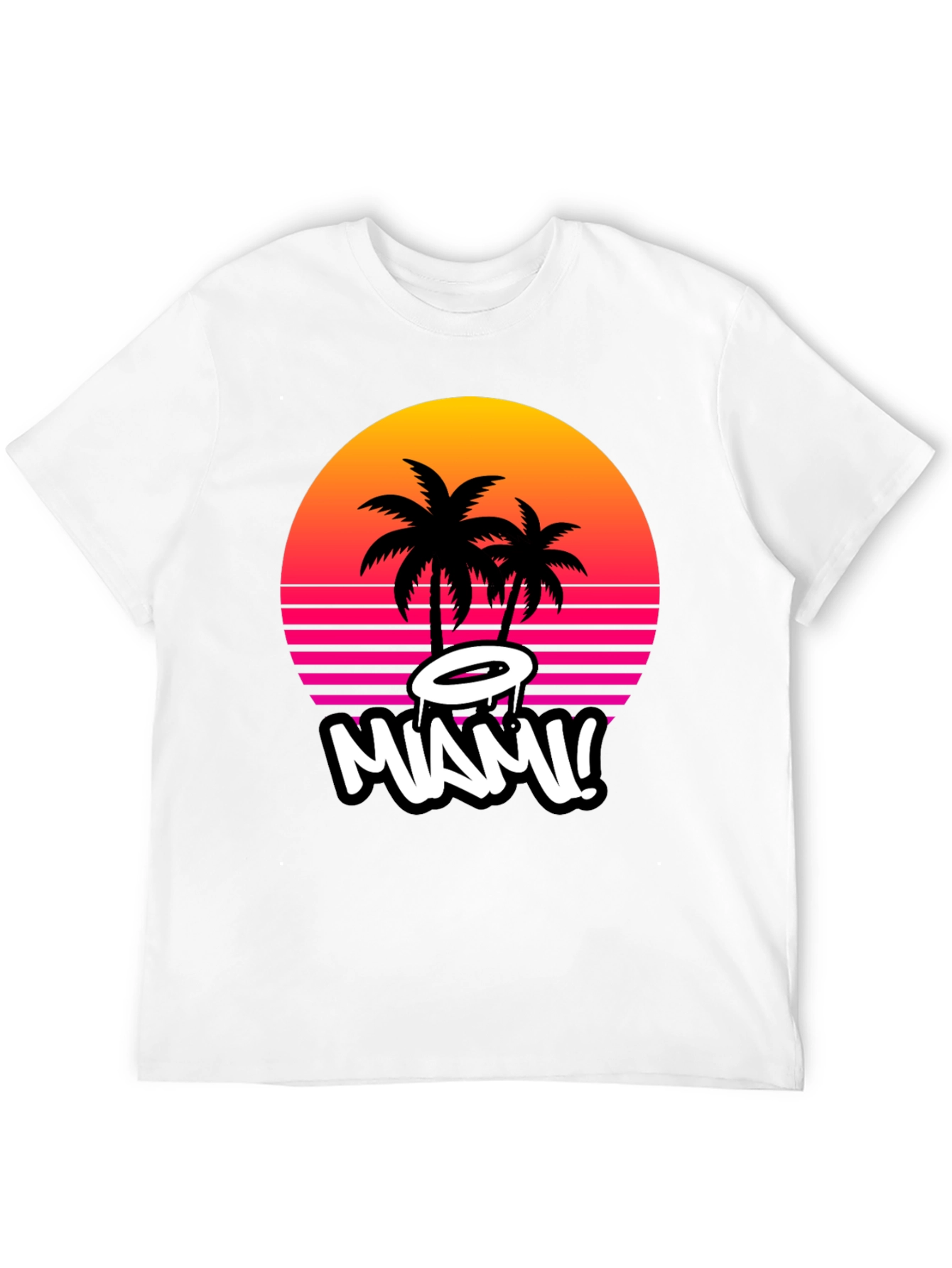 Miami Sunset Graphic Tee