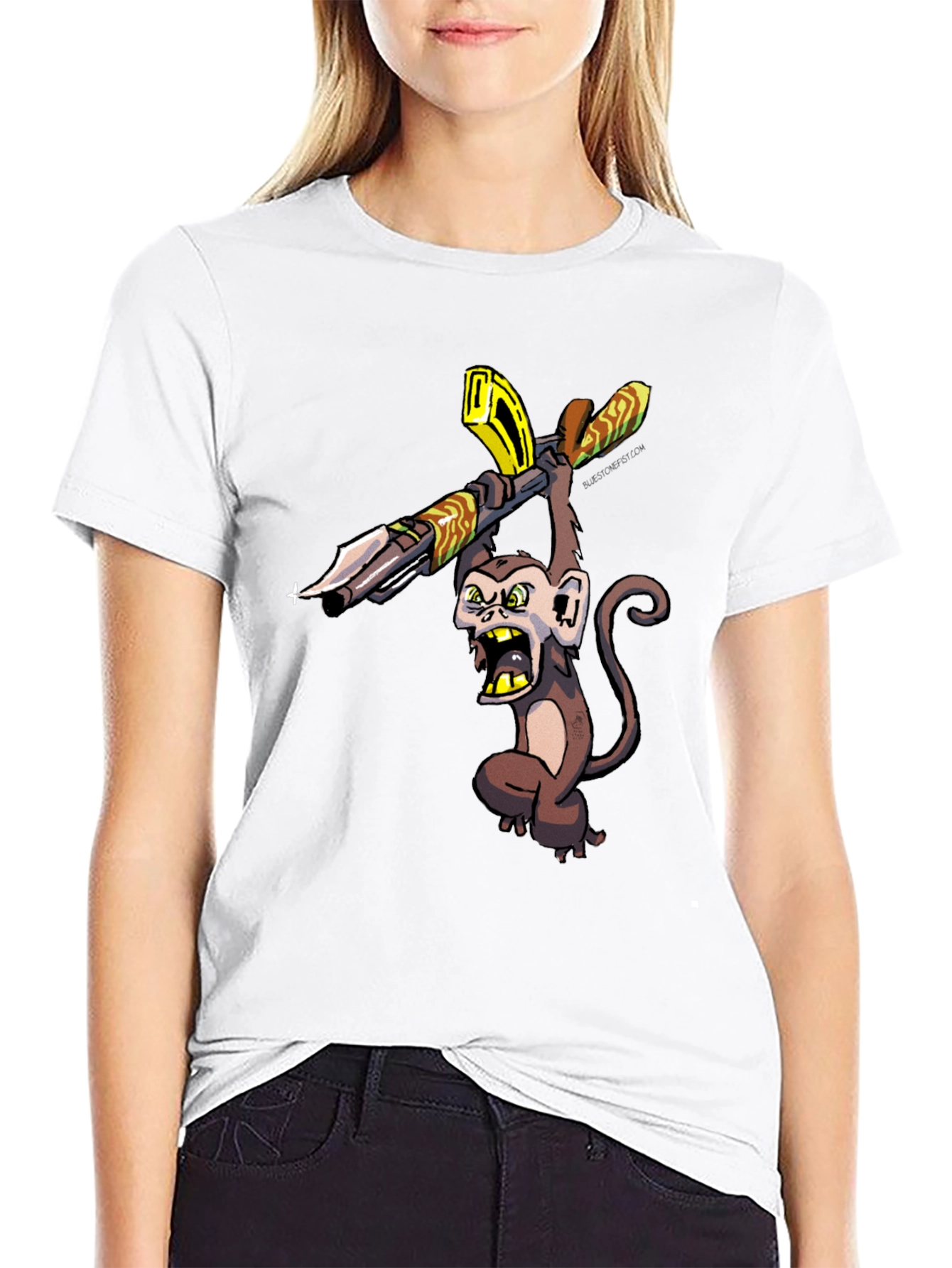 Monkey AK-47 Graphic T-Shirt