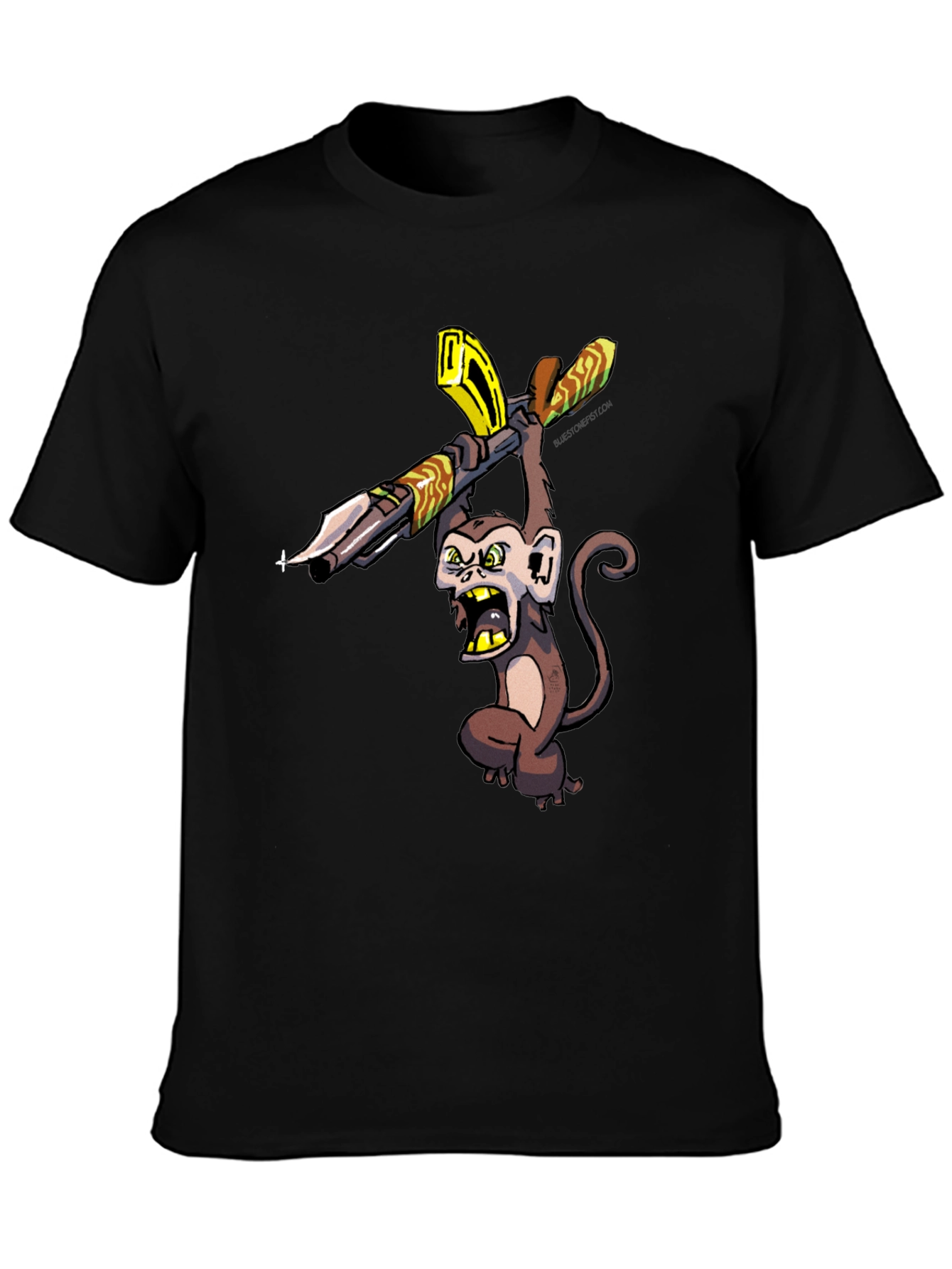Monkey AK-47 Graphic T-Shirt