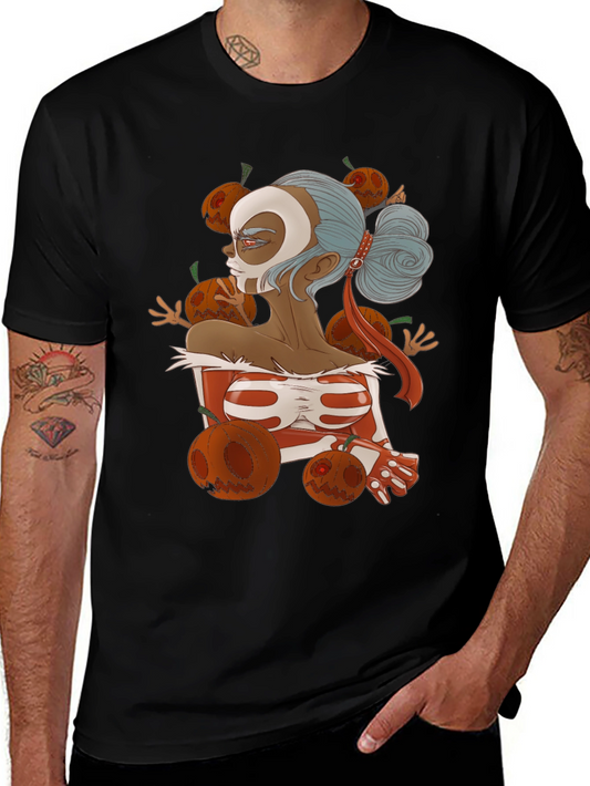 Halloween Skeleton Girl T-Shirt