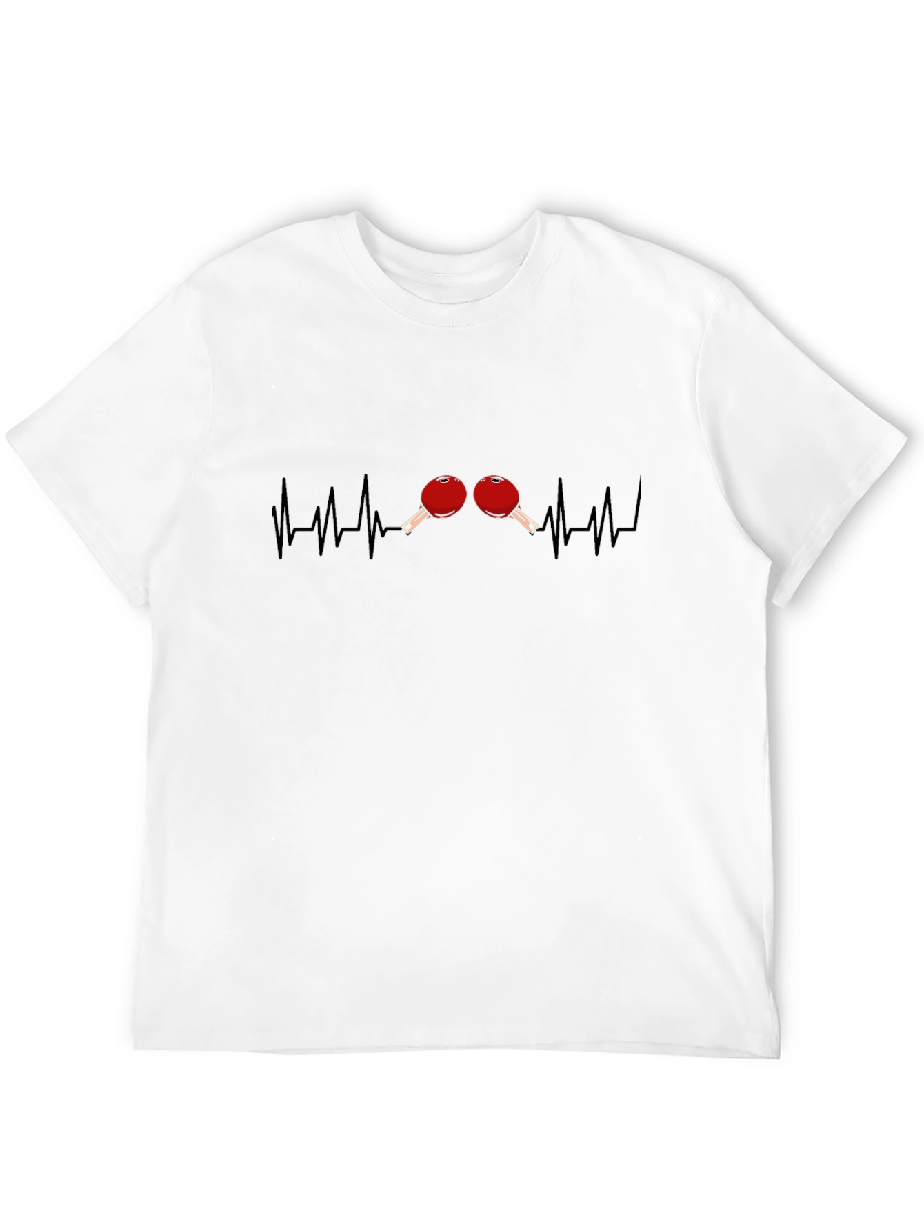 Ping Pong Heartbeat Graphic T-Shirt