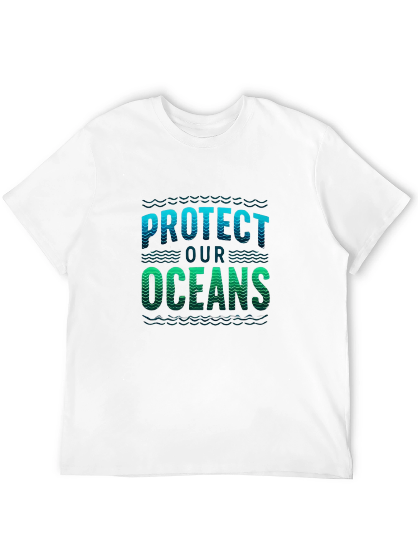 Protect Our Oceans Graphic Tee - Black
