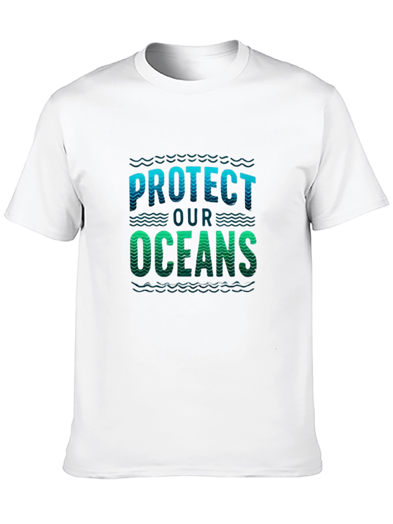 Protect Our Oceans Graphic Tee - Black