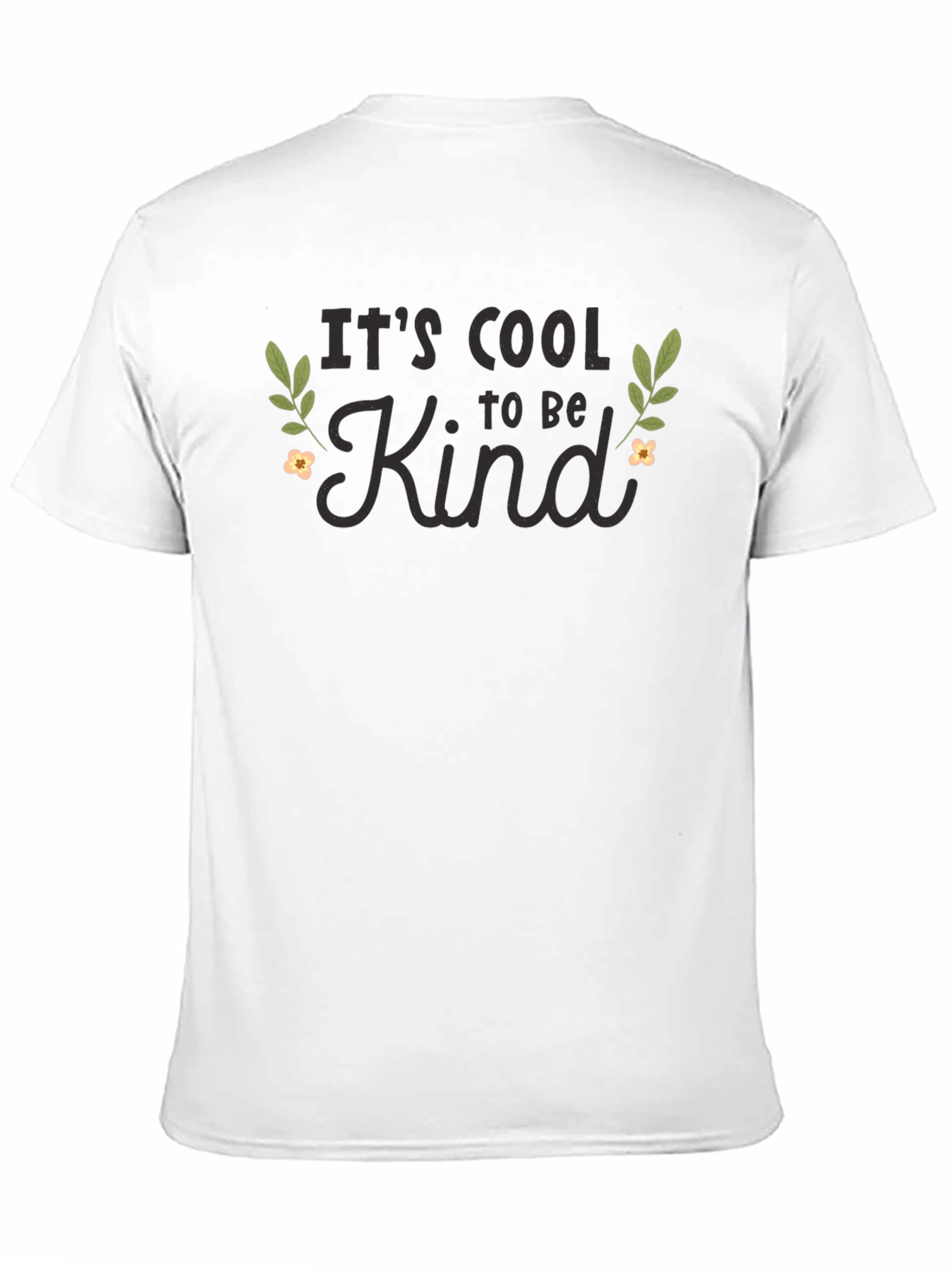 Its Cool to Be Kind Black Graphic Tee