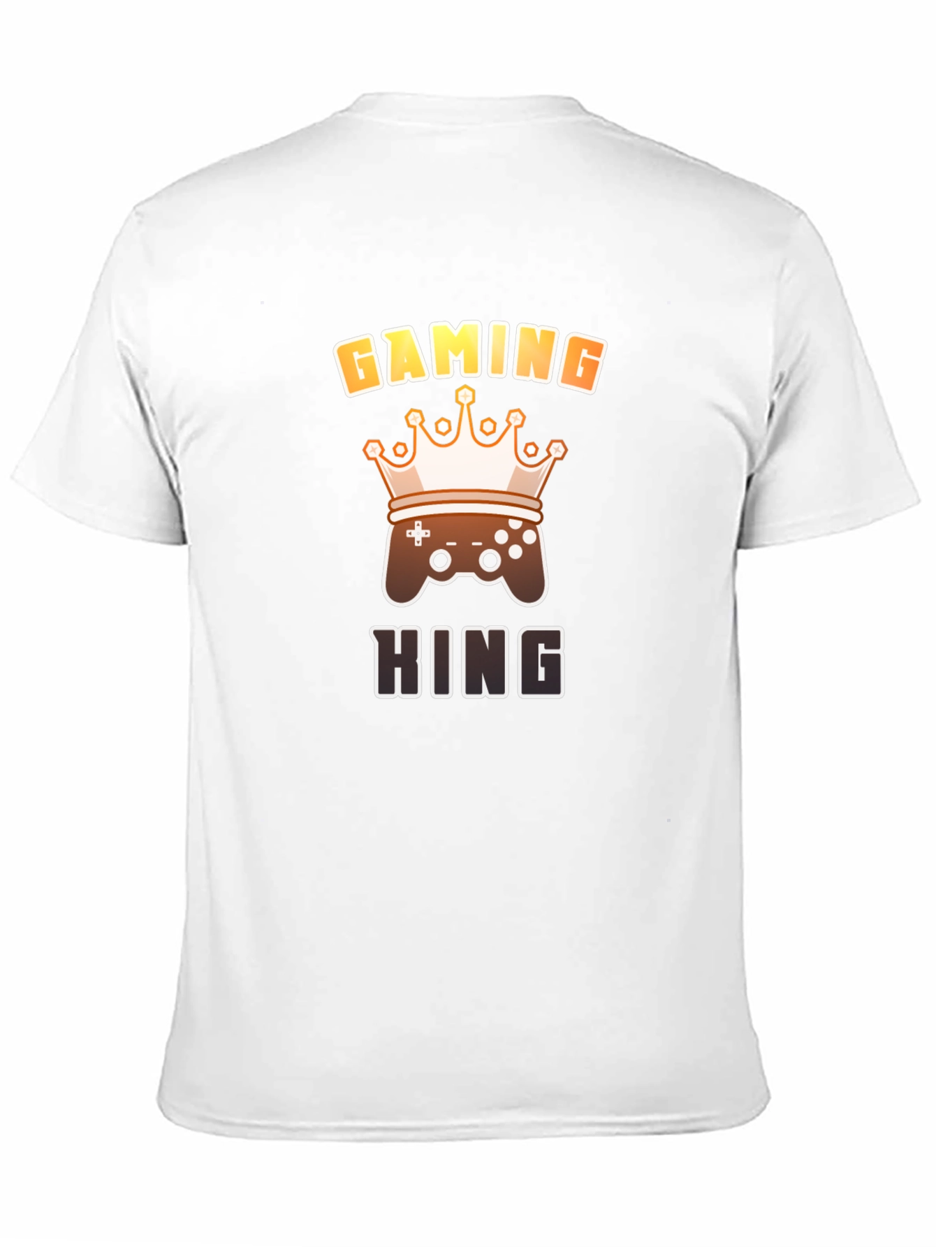 Gaming King T-Shirt - Gamer Crown Tee