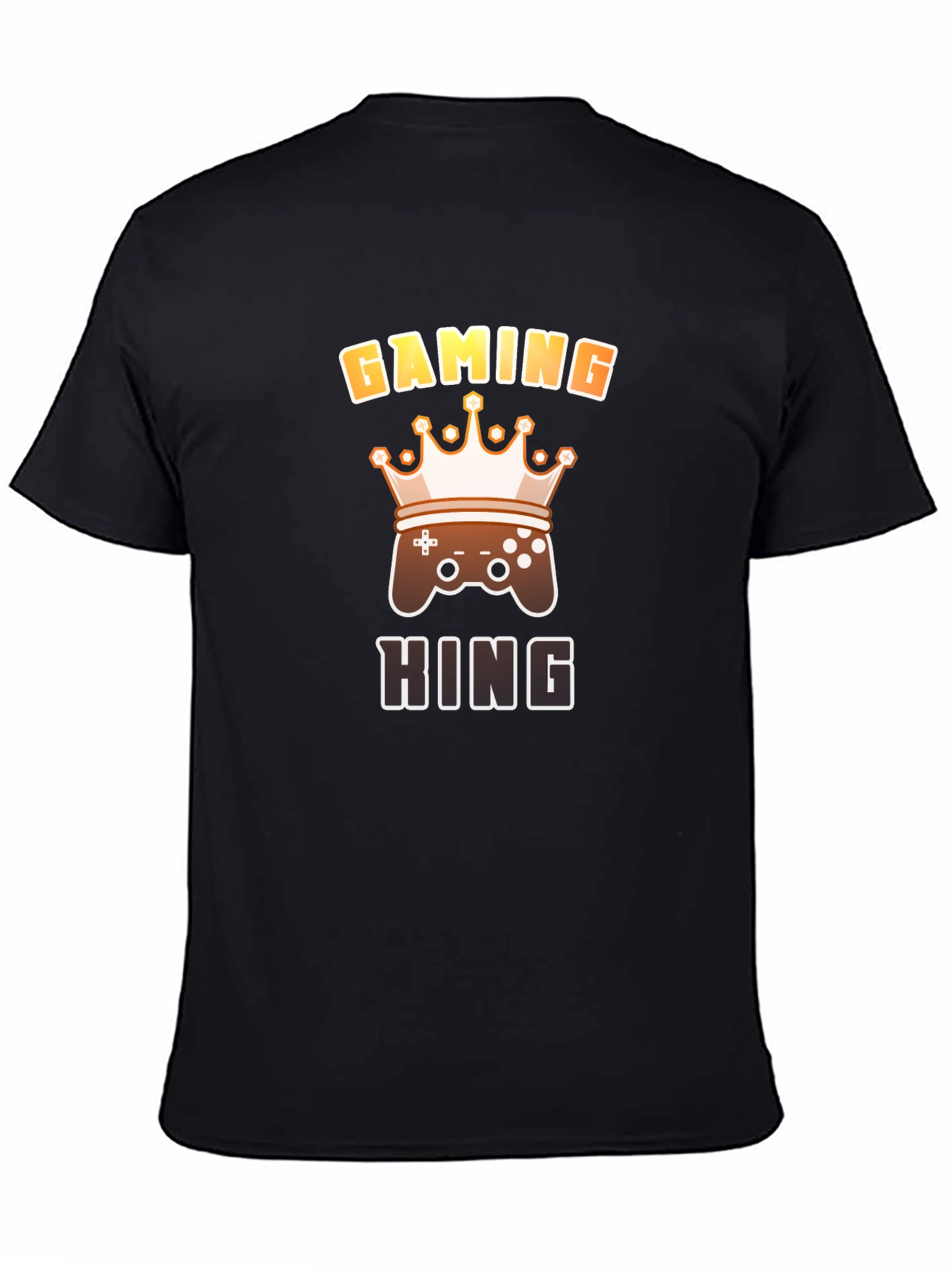 Gaming King T-Shirt - Gamer Crown Tee