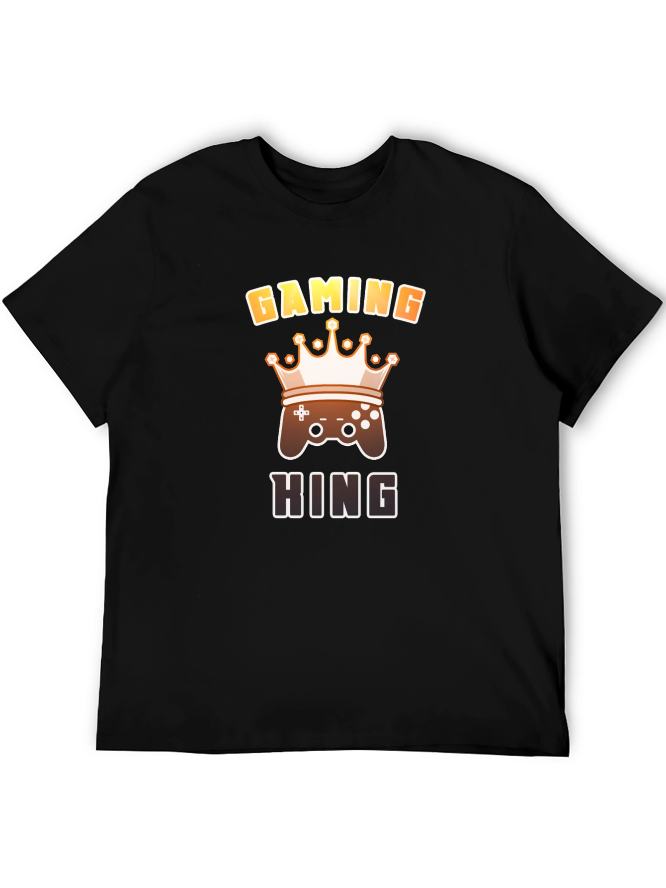 Gaming King T-Shirt - Gamer Crown Tee