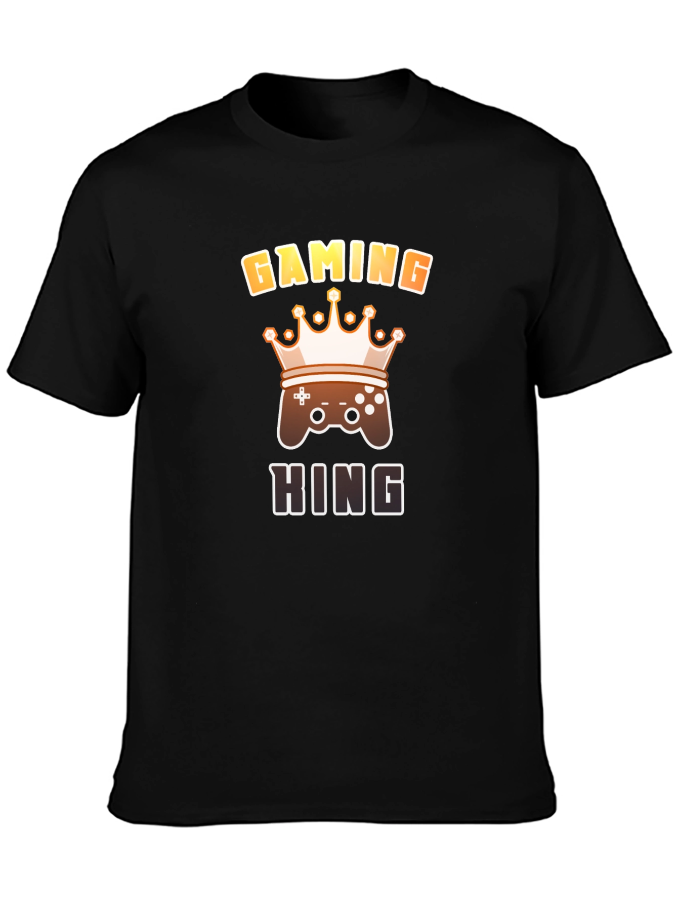 Gaming King T-Shirt - Gamer Crown Tee
