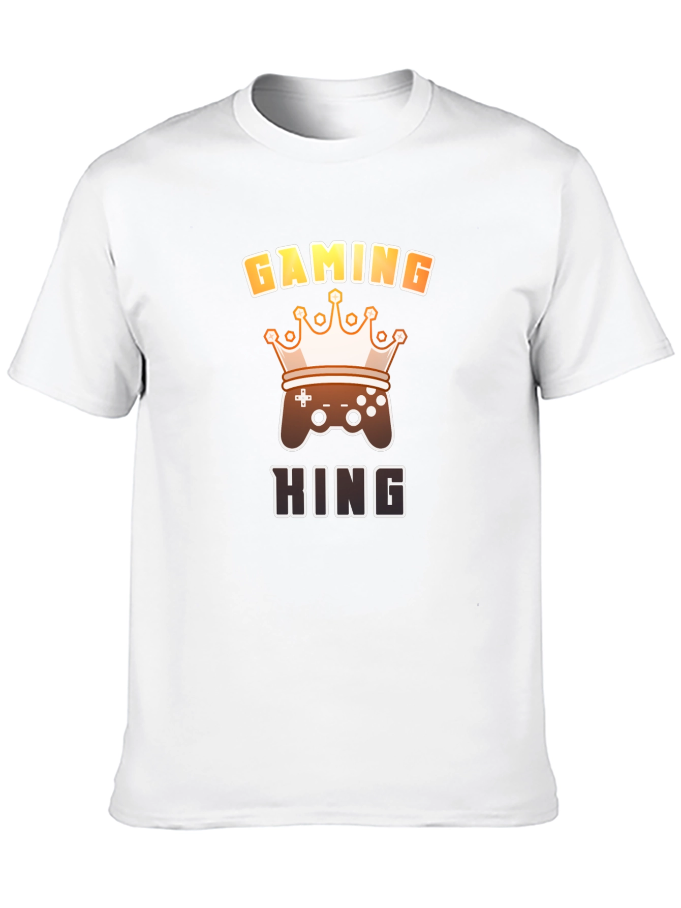 Gaming King T-Shirt - Gamer Crown Tee