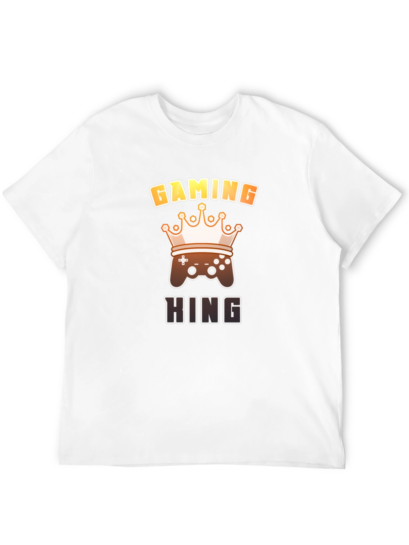 Gaming King T-Shirt - Gamer Crown Tee
