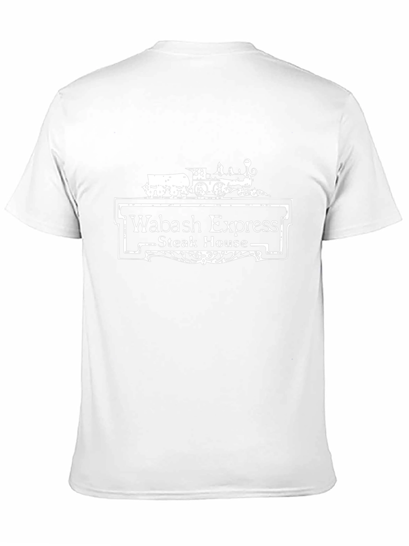 Wabash Express Steak House Graphic T-Shirt - Black
