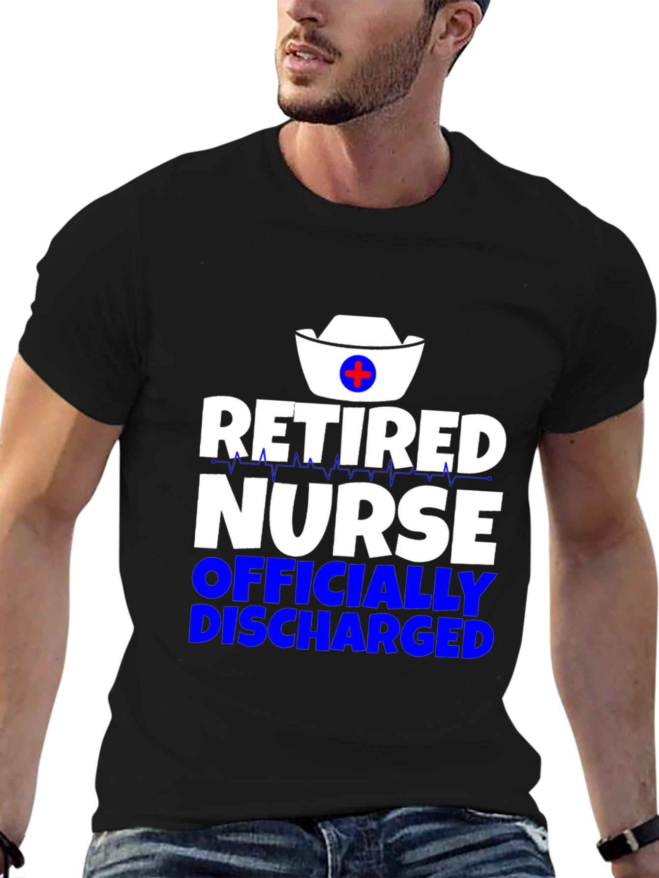 Retired Nurse T-Shirt - Officially Discharged!