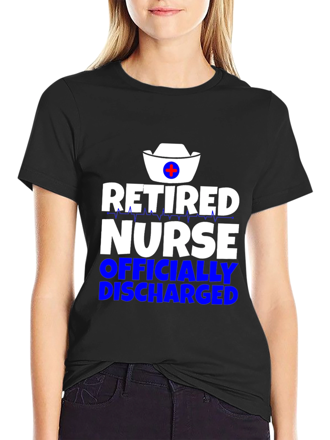 Retired Nurse T-Shirt - Officially Discharged!