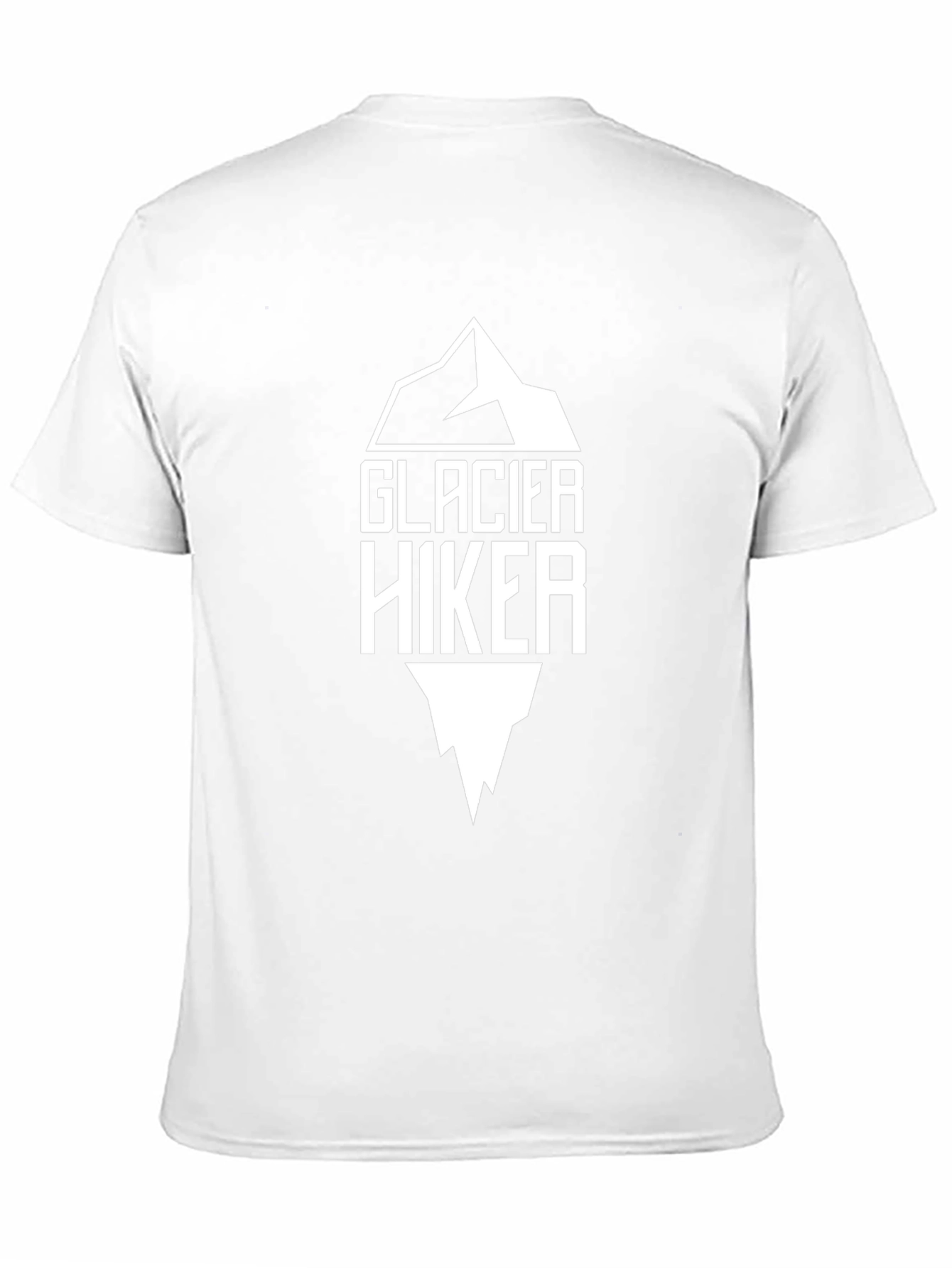 Glacier Hiker Graphic Tee - Black