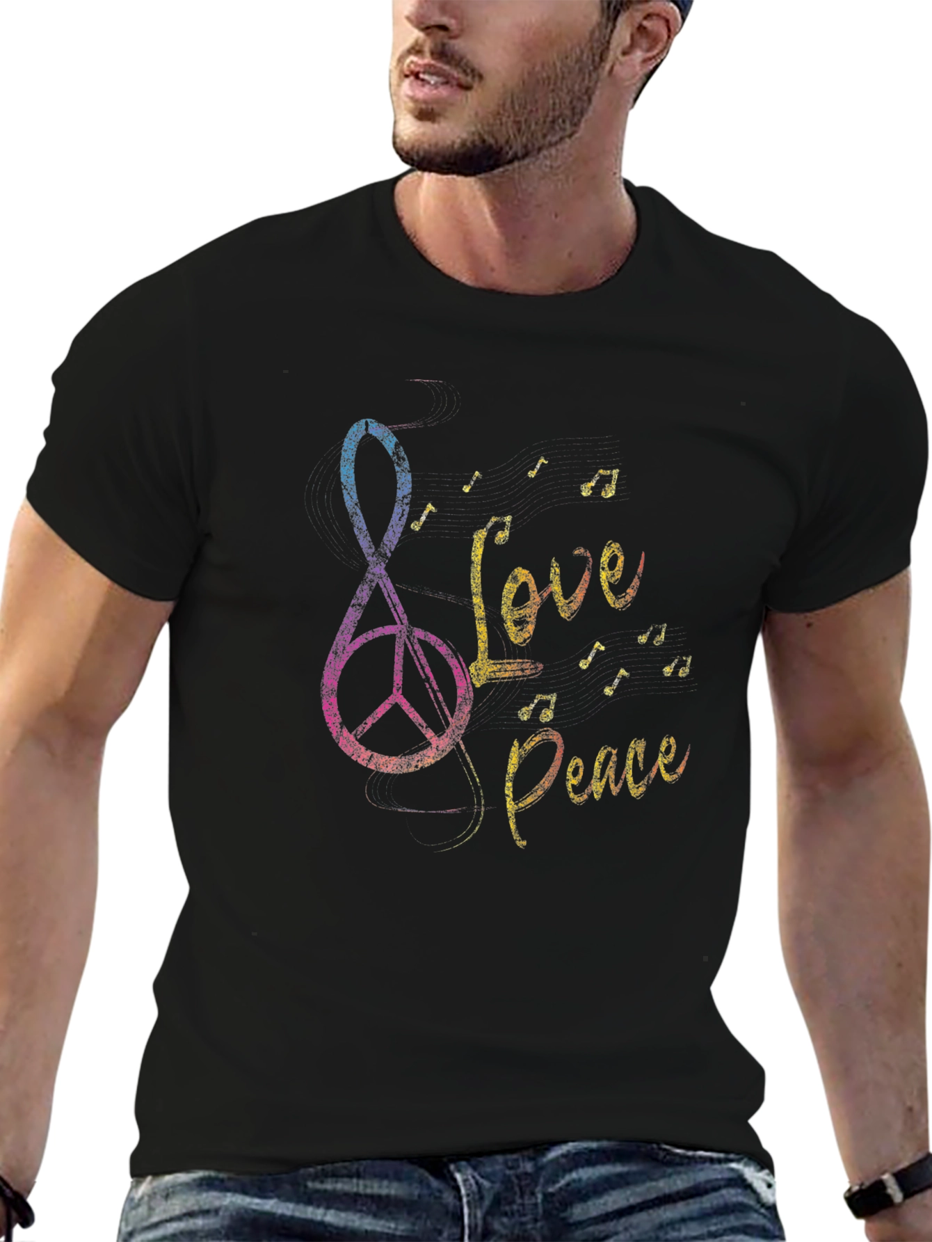 Love and Peace Graphic Tee