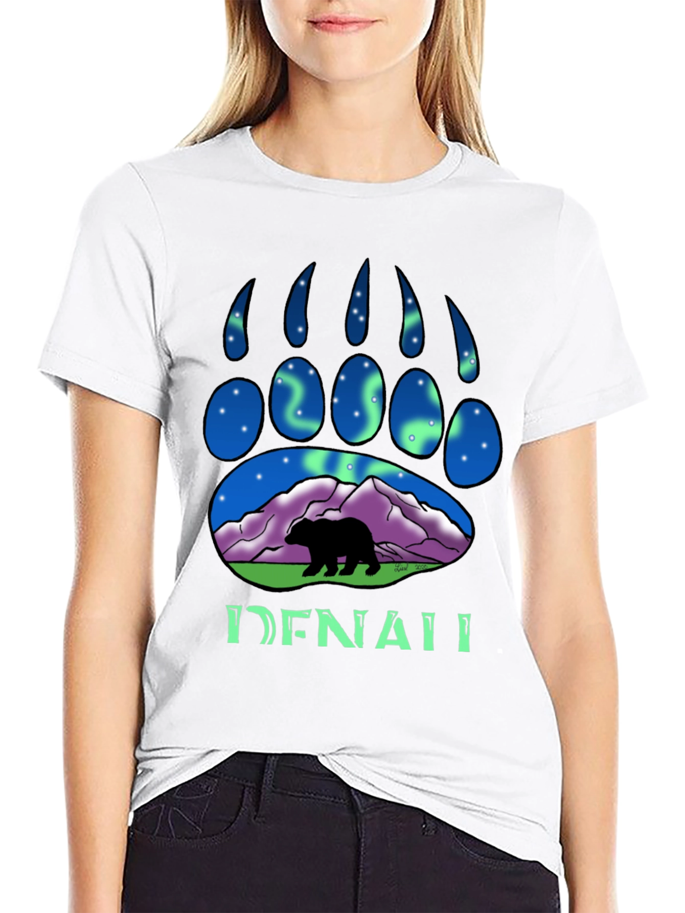 Denali Bear Paw T-Shirt