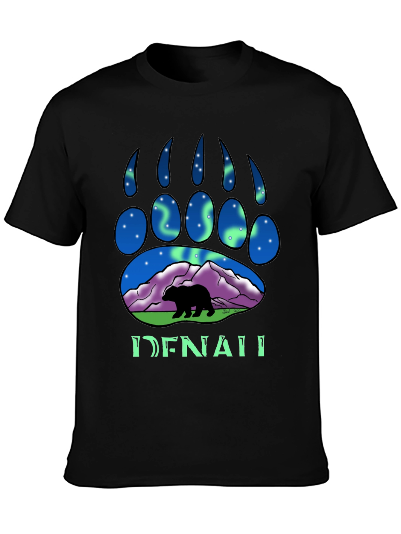 Denali Bear Paw T-Shirt