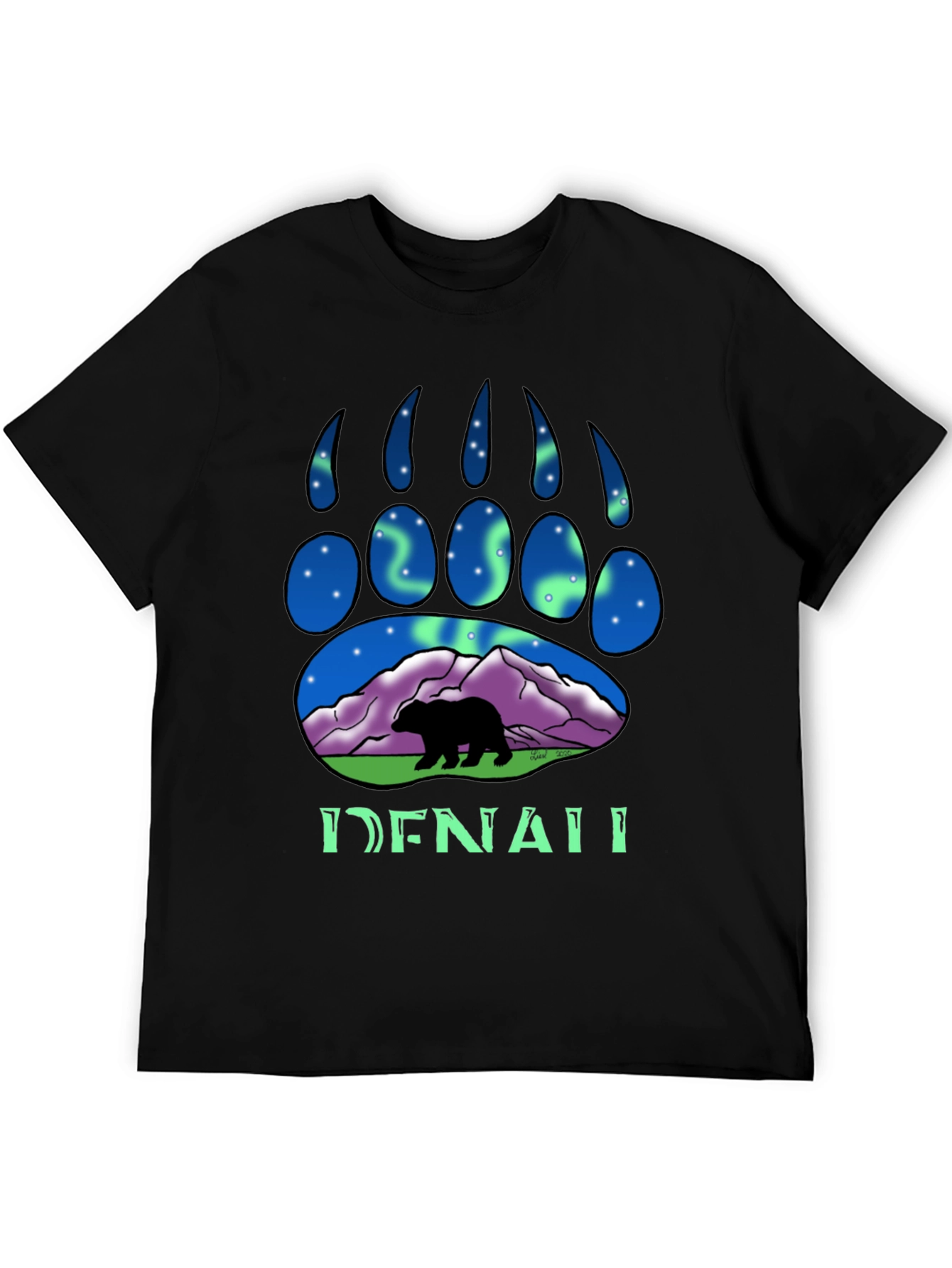 Denali Bear Paw T-Shirt