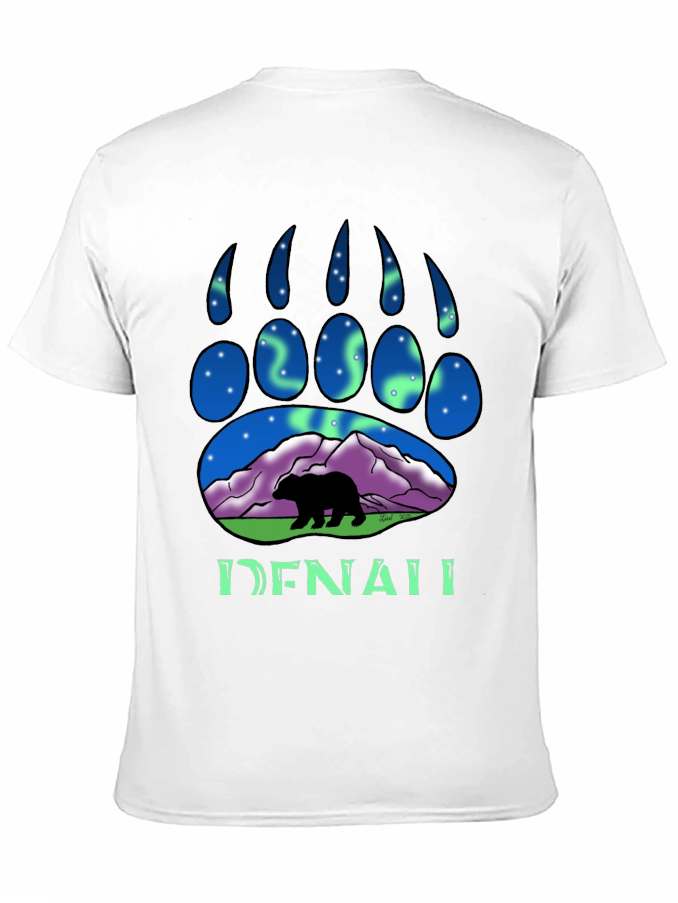 Denali Bear Paw T-Shirt