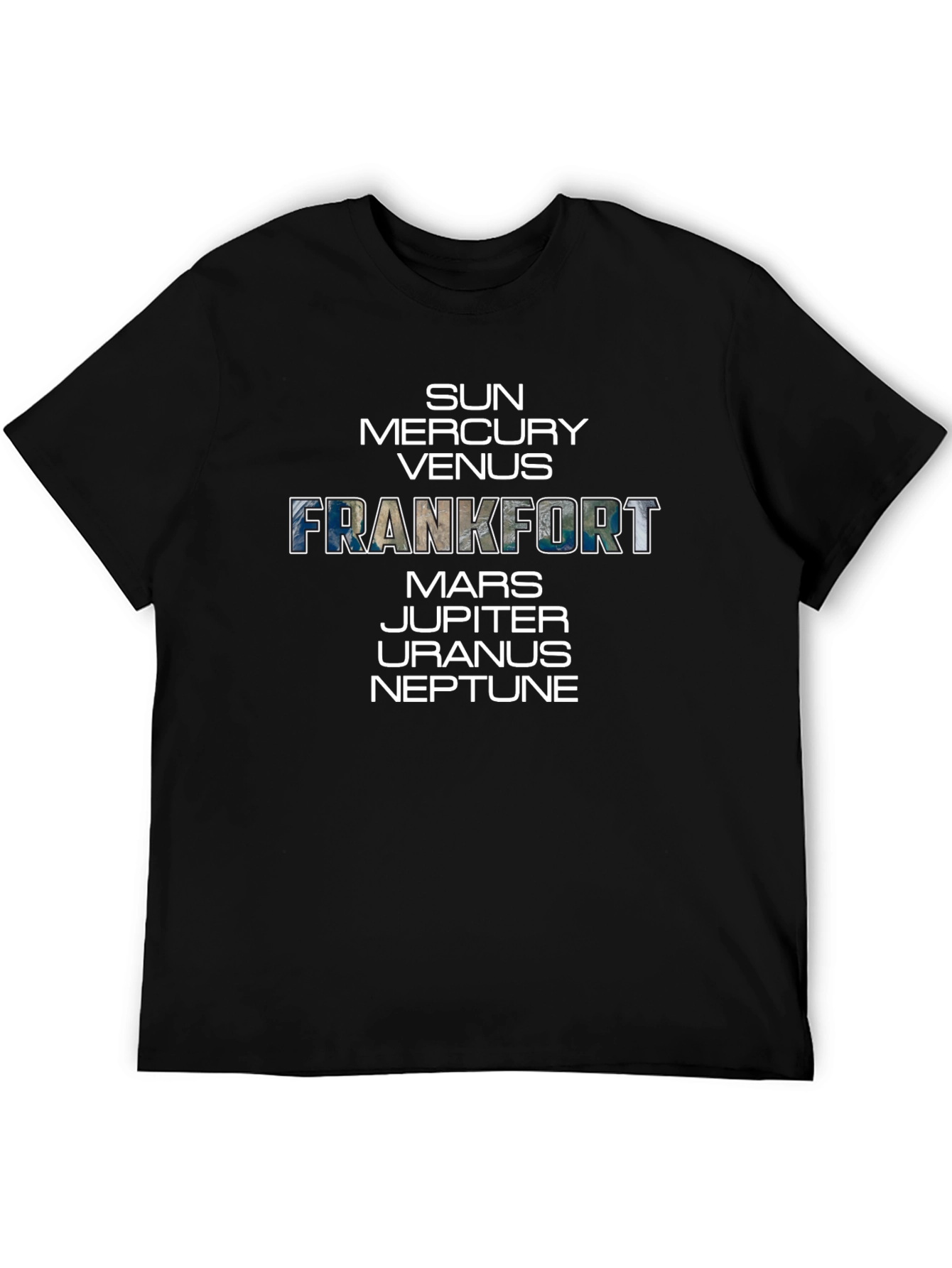 Frankfort Planets Graphic T-Shirt
