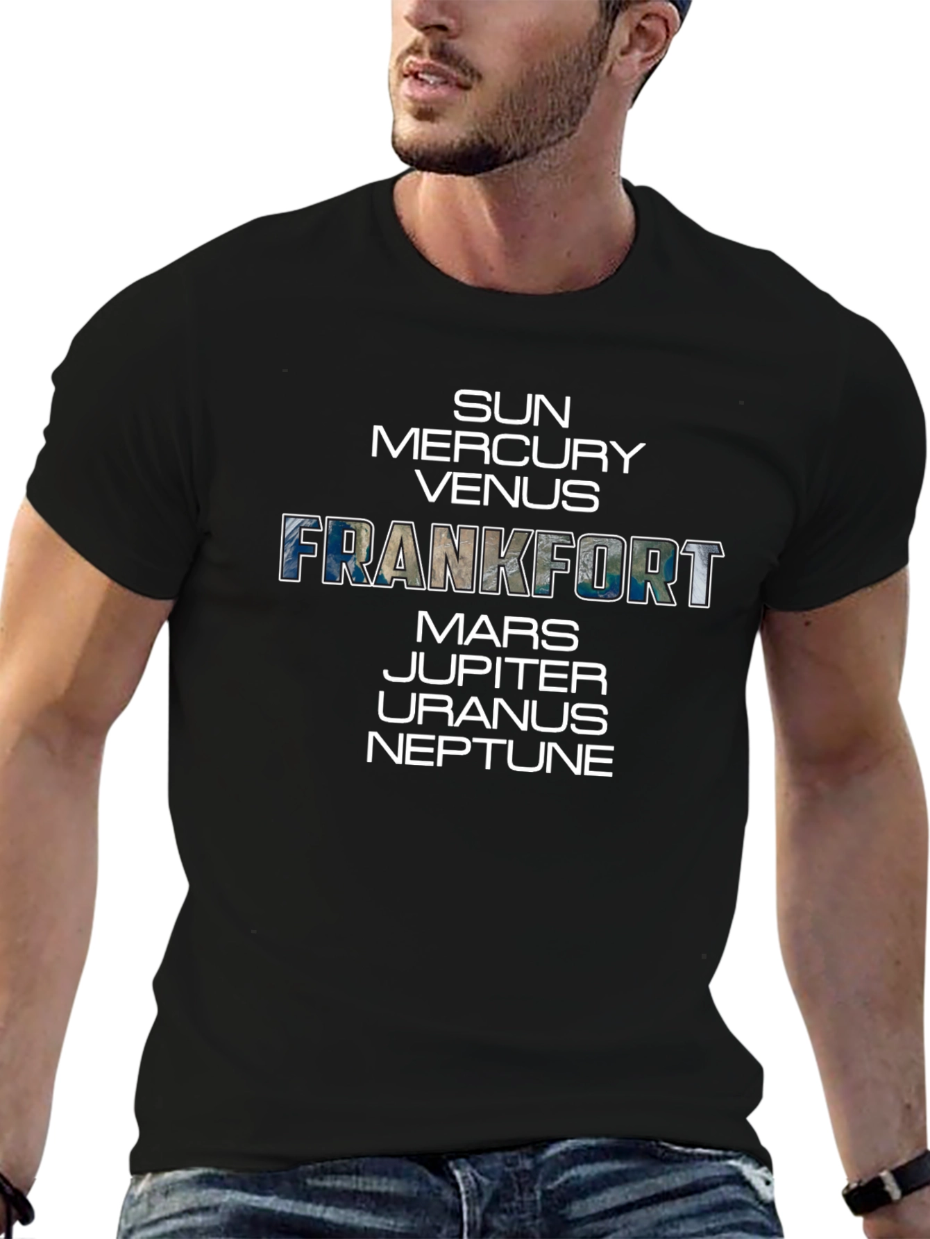 Frankfort Planets Graphic T-Shirt