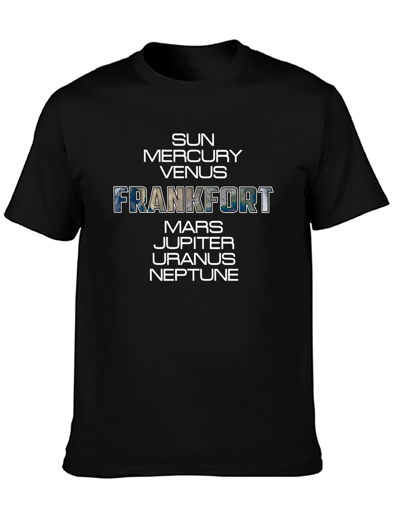 Frankfort Planets Graphic T-Shirt