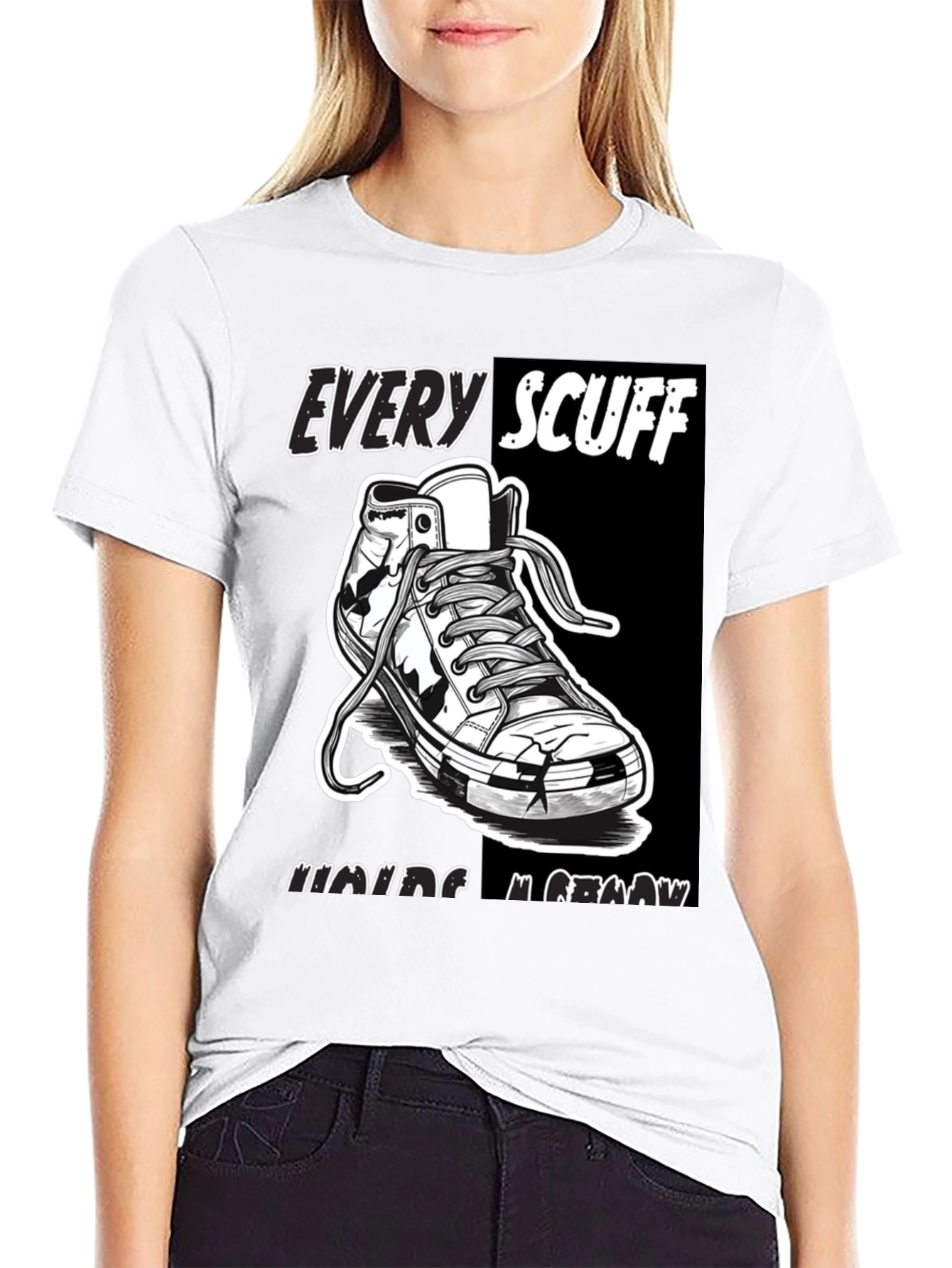 Graphic Tee: Every Scuff Making Me Grow