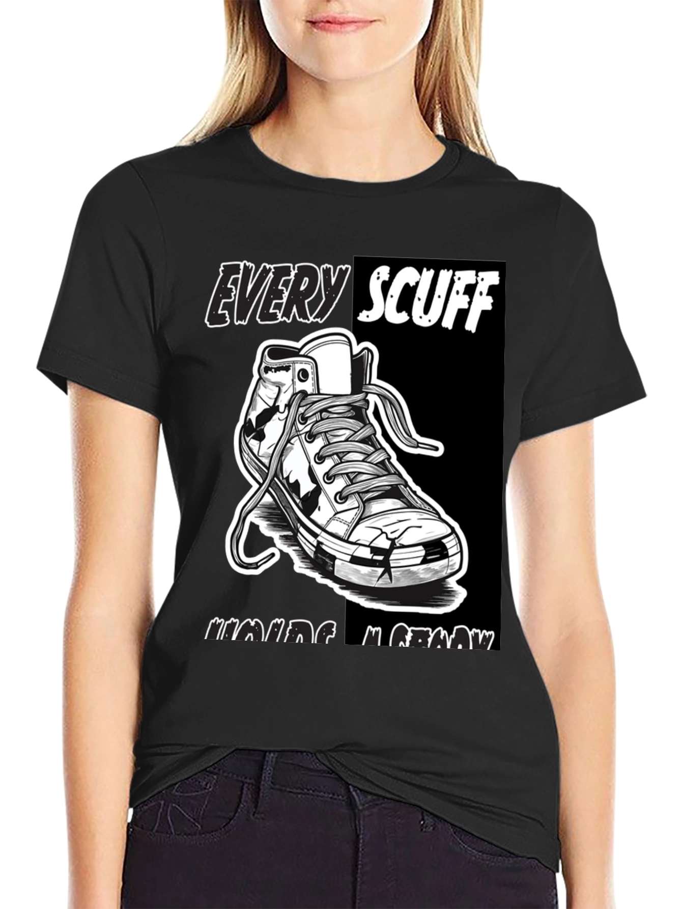 Graphic Tee: Every Scuff Making Me Grow