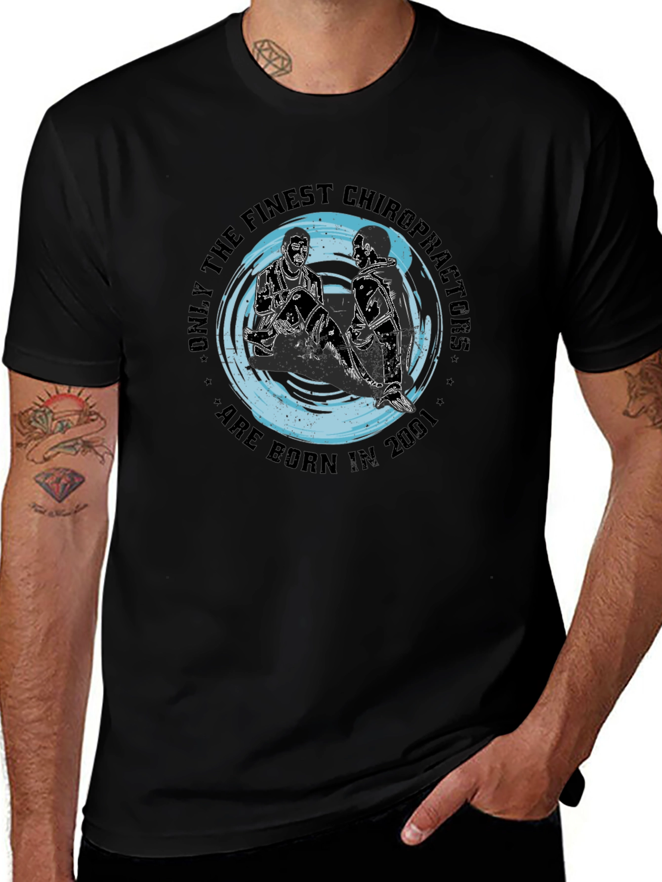 Finest Chiropractors Born in 2001 T-Shirt