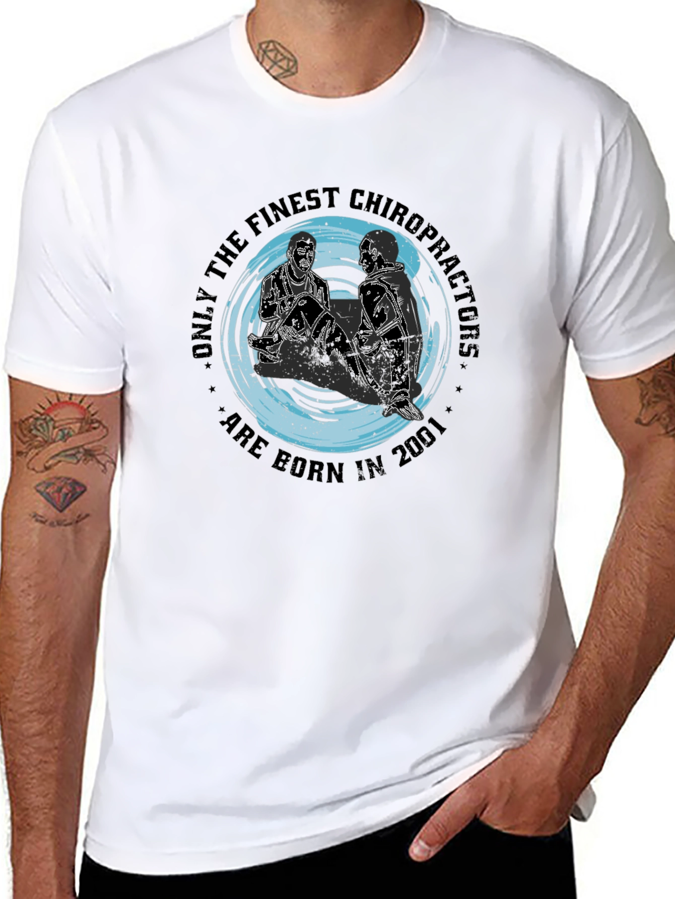 Finest Chiropractors Born in 2001 T-Shirt