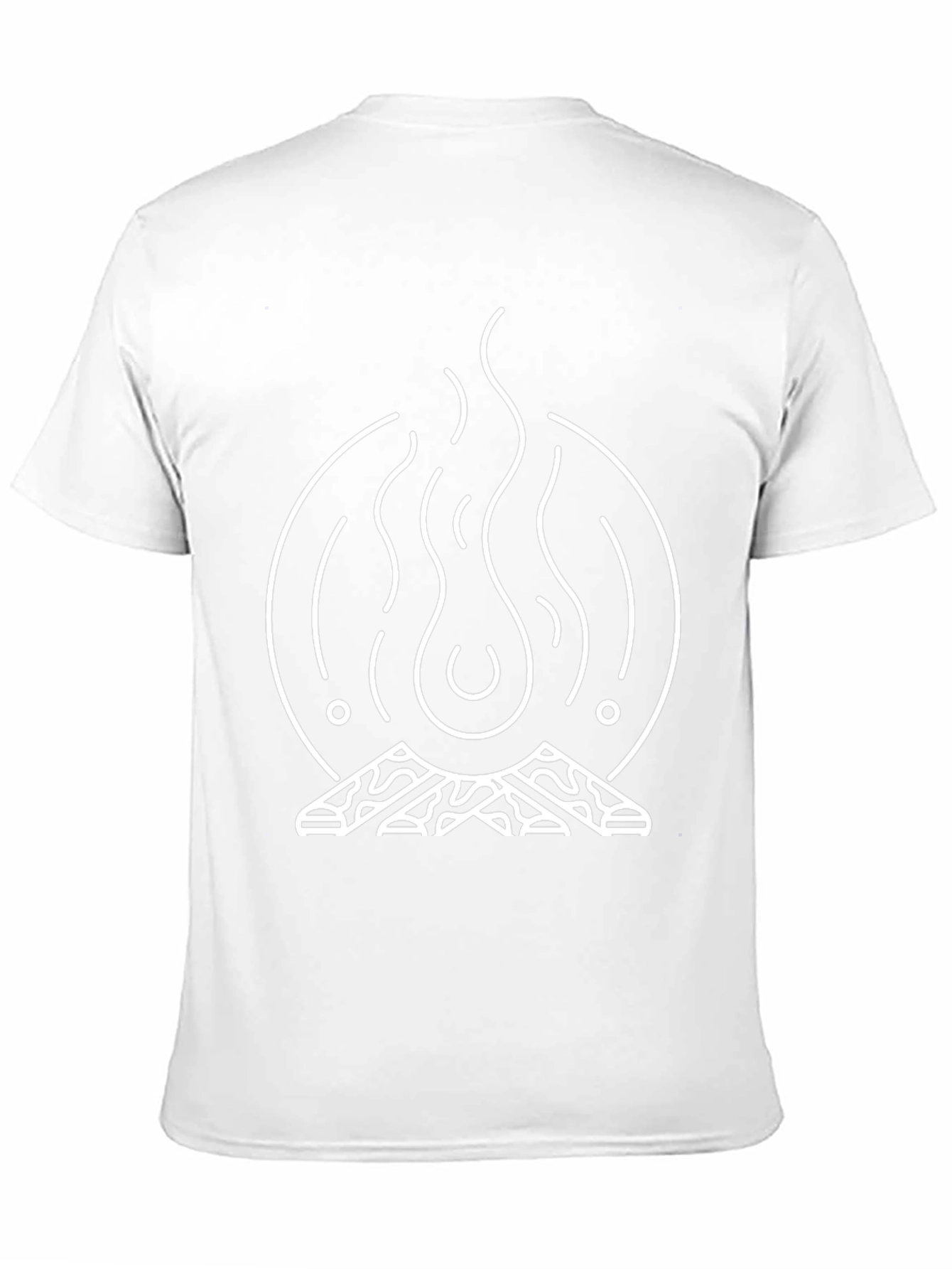 Campfire Graphic Tee - Black Unisex