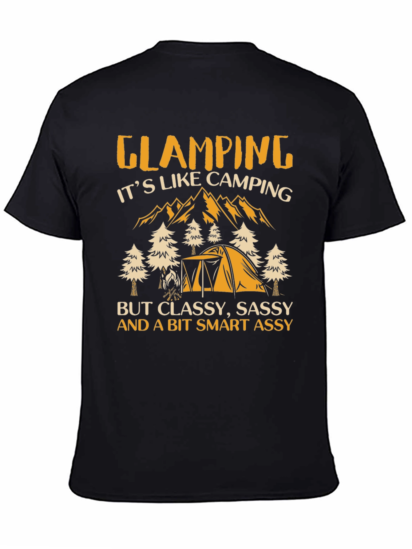 Glamping Sassy Camping T-Shirt
