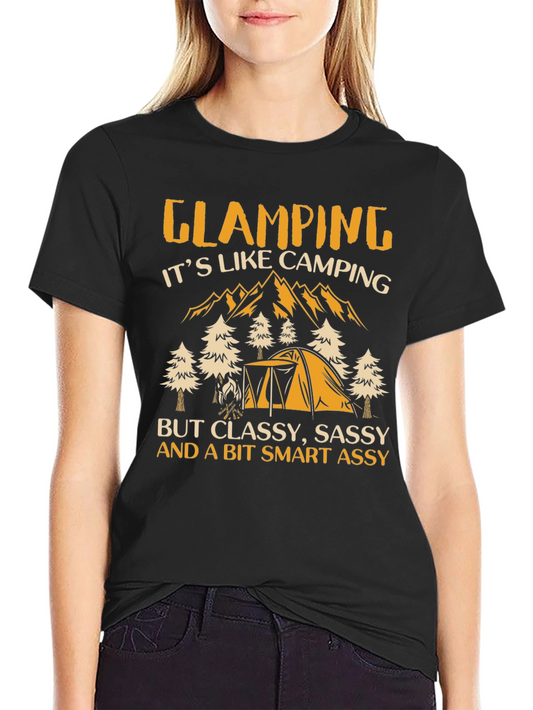Glamping Sassy Camping T-Shirt