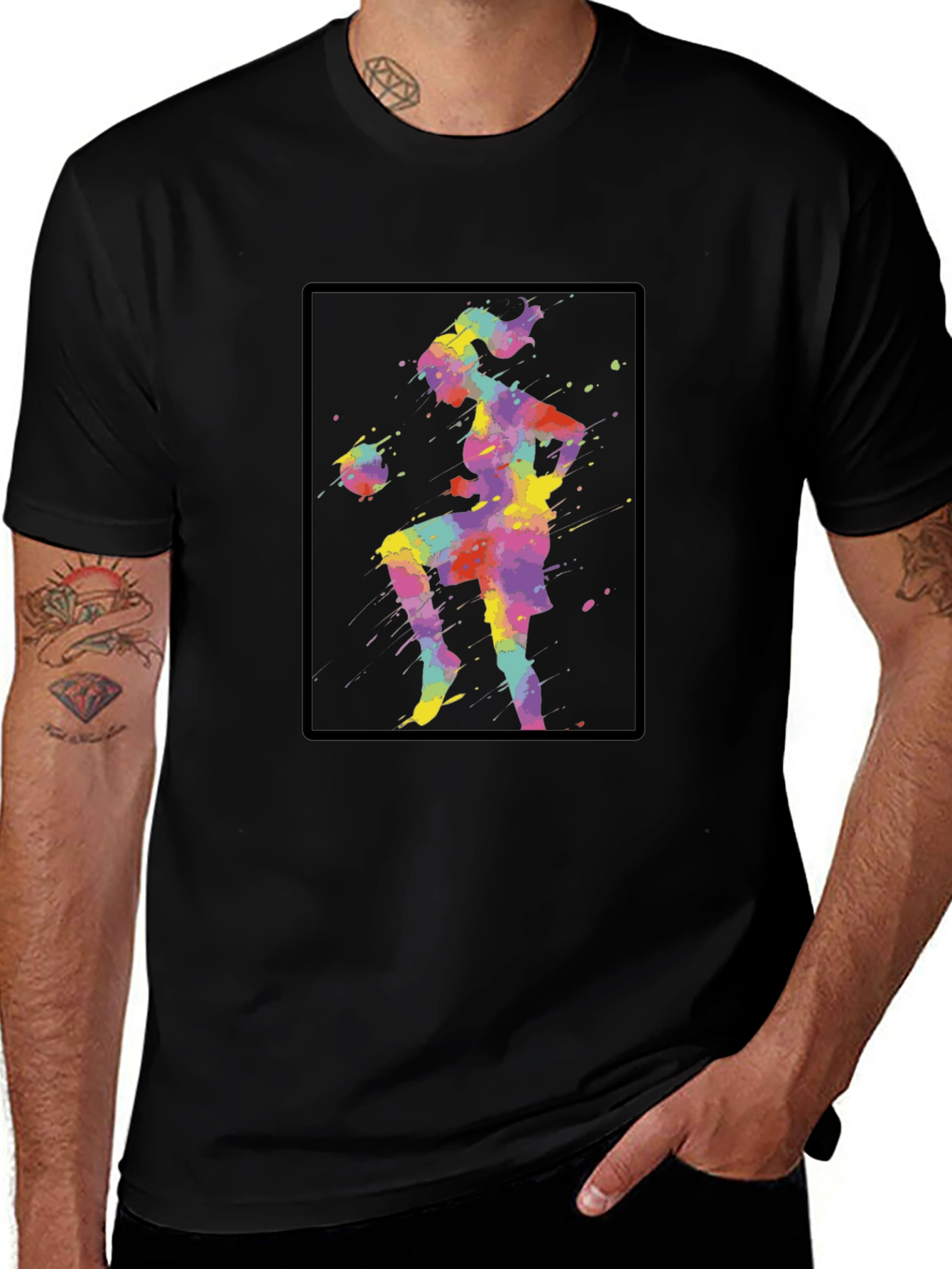 Watercolor Sports T-Shirt