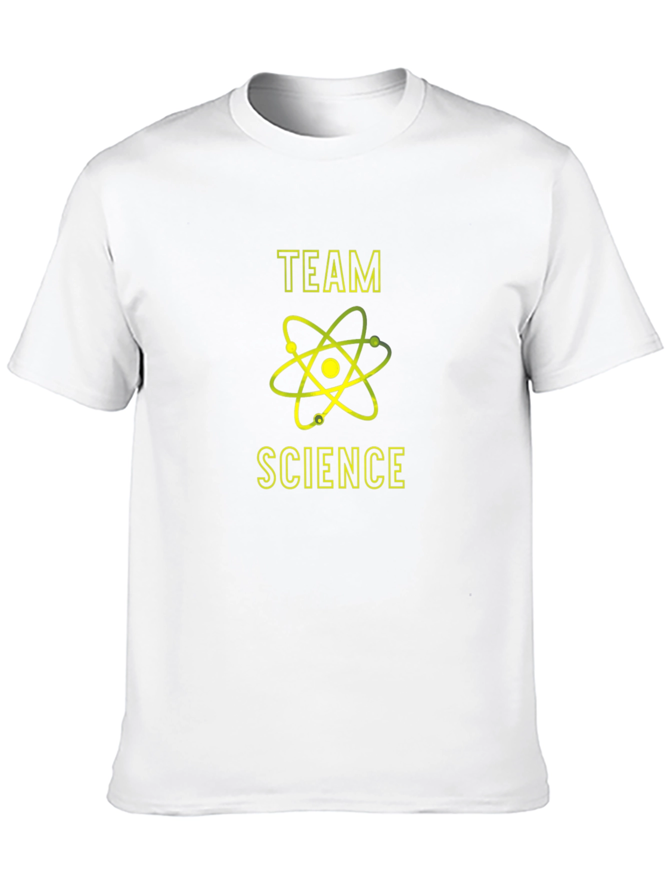 Team Science Graphic T-Shirt - Black Crew Neck Tee
