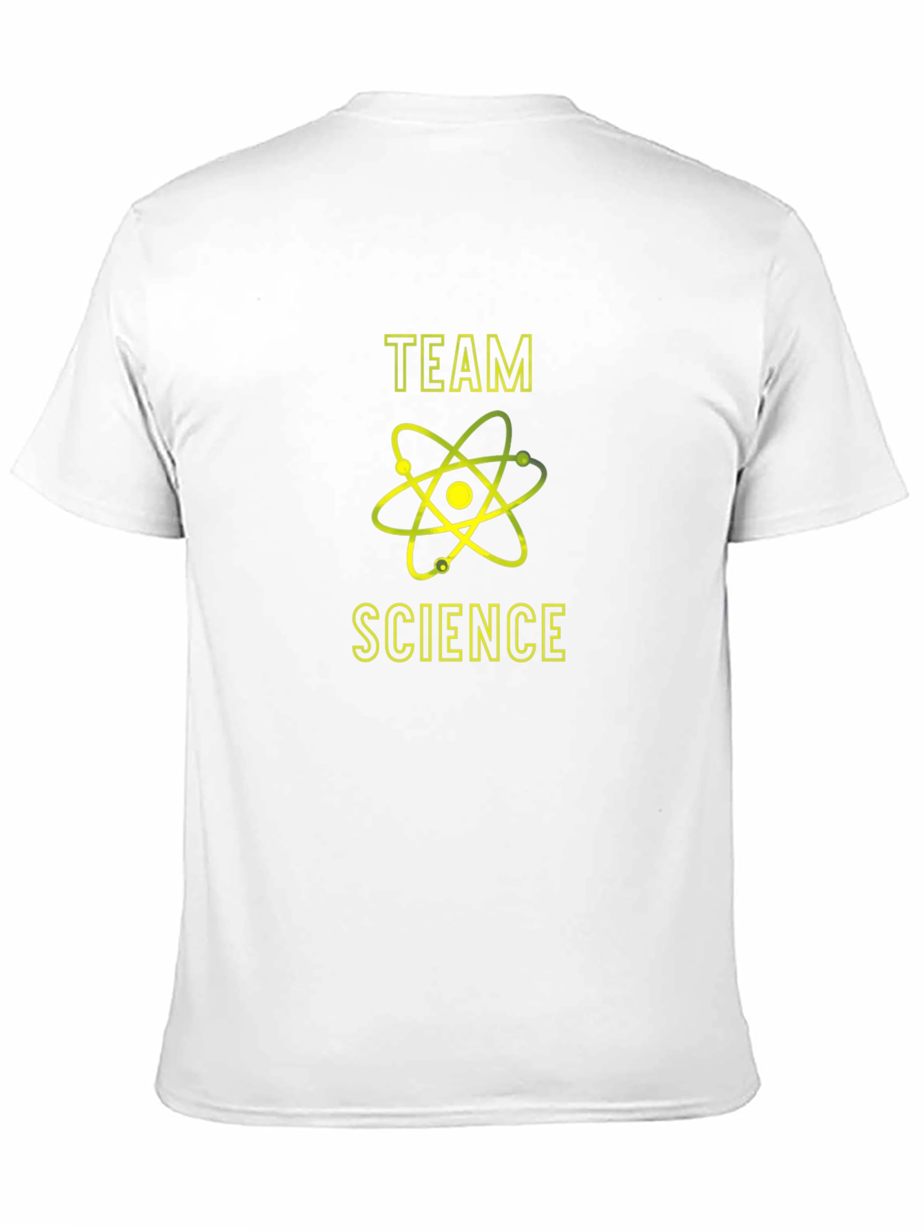 Team Science Graphic T-Shirt - Black Crew Neck Tee