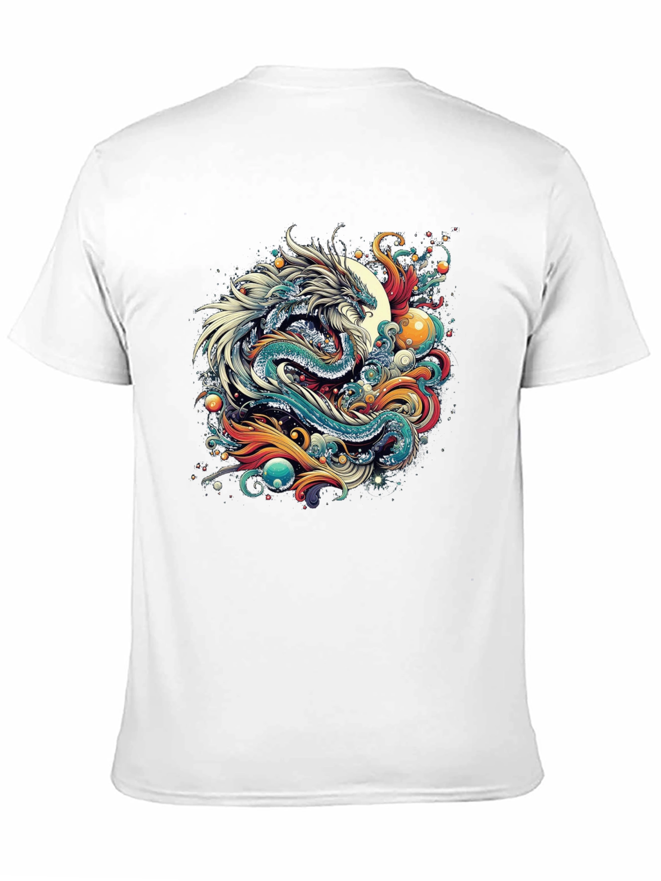 Dragon Graphic Tee - Fantasy Art T-Shirt