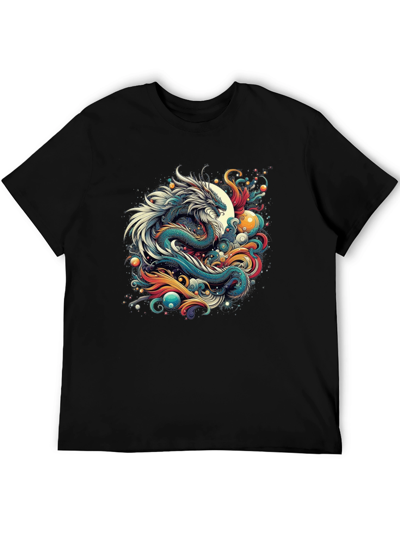 Dragon Graphic Tee - Fantasy Art T-Shirt
