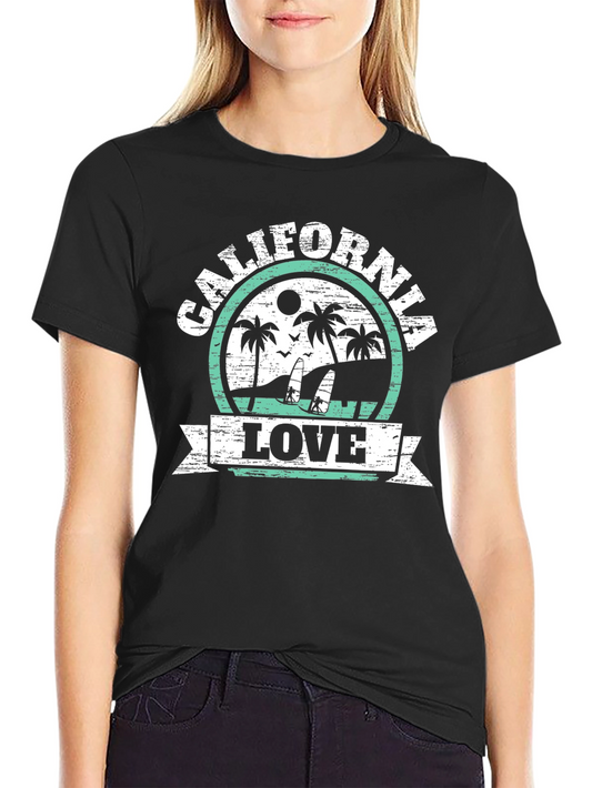 California Love Graphic Tee - Black T-Shirt