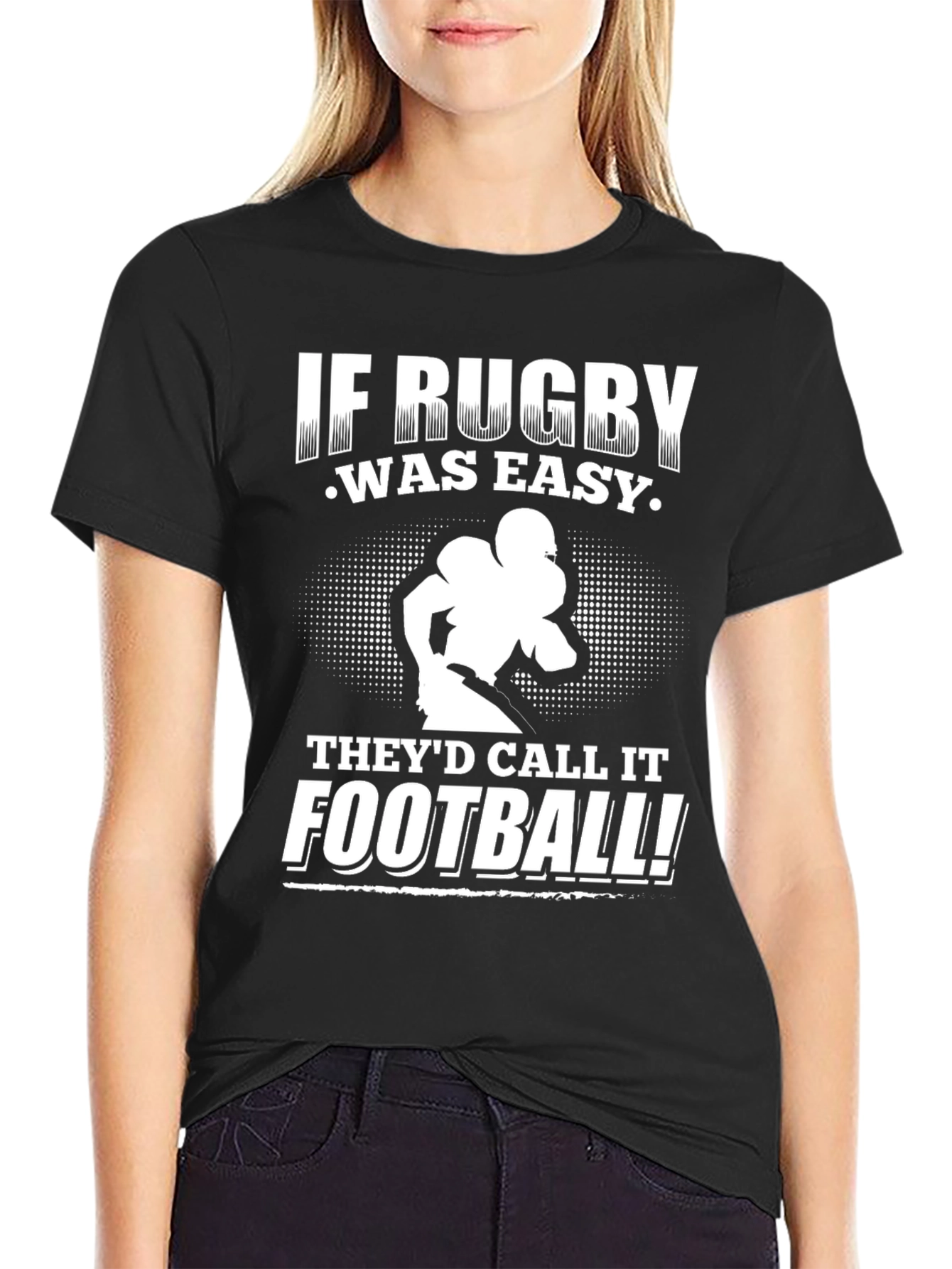 Rugby vs. Football T-Shirt
