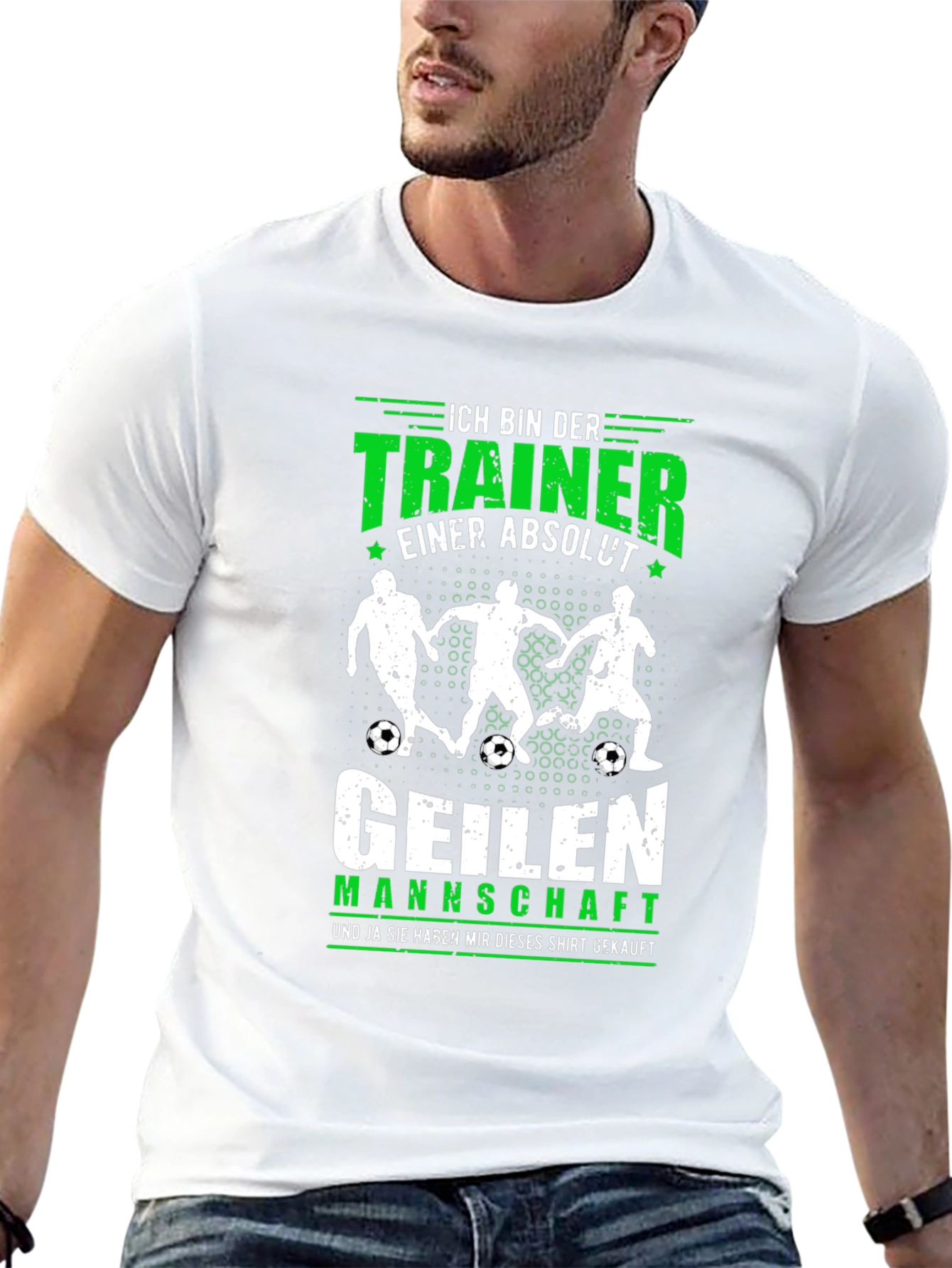 Soccer Coach Geilen Mannschaft Graphic T-Shirt