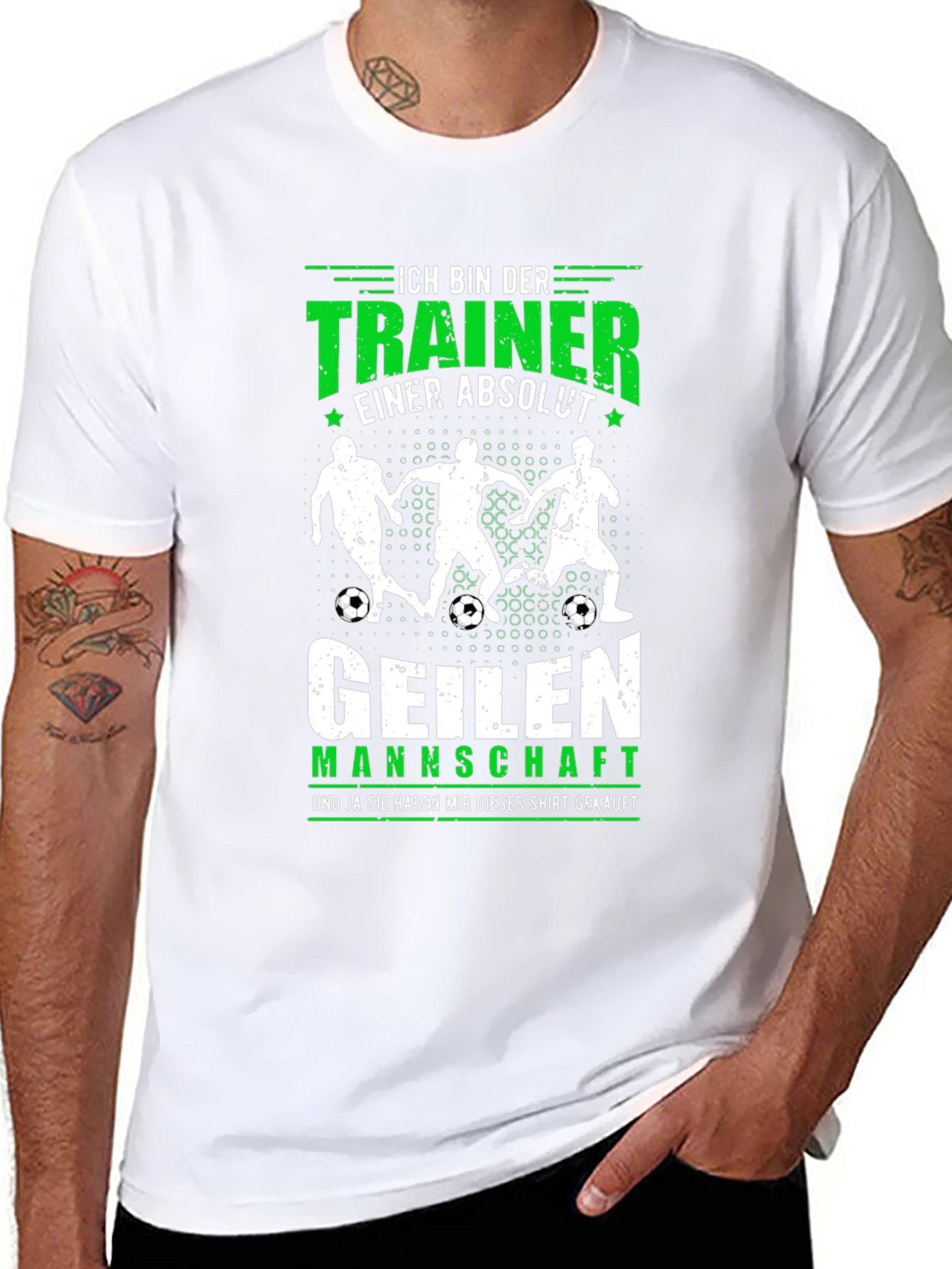 Soccer Coach Geilen Mannschaft Graphic T-Shirt